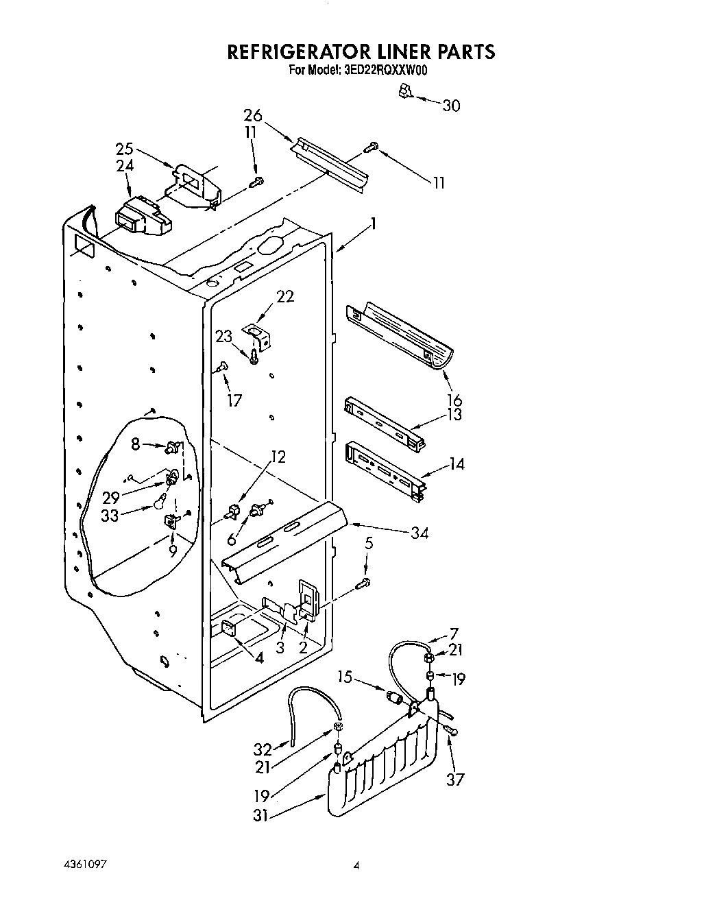 04 - REFRIGERATOR LINER