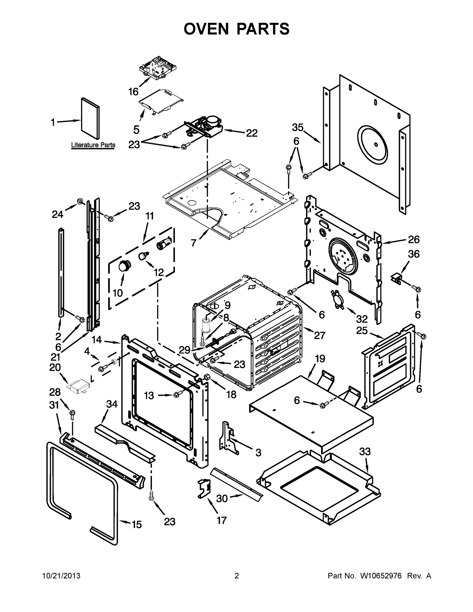 02 - OVEN PARTS
