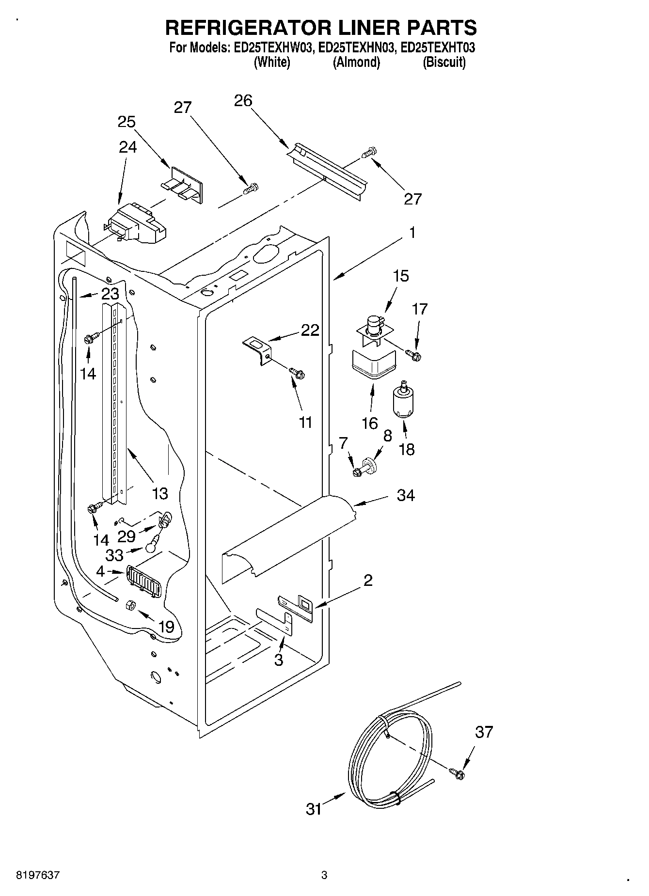 02 - REFRIGERATOR LINER