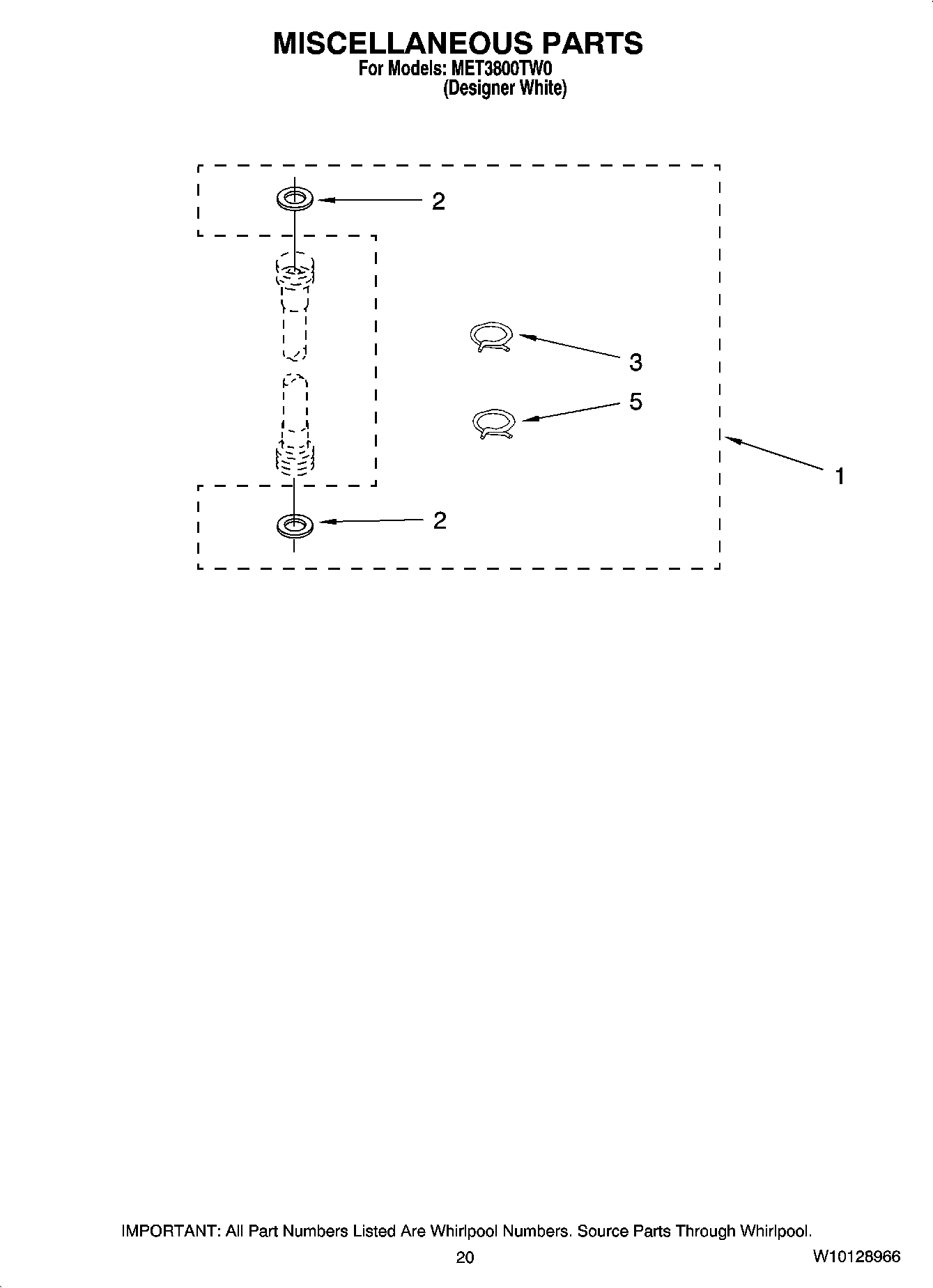 14 - MISCELLANEOUS PARTS, OPTIONAL PARTS (NOT INCLUDED)