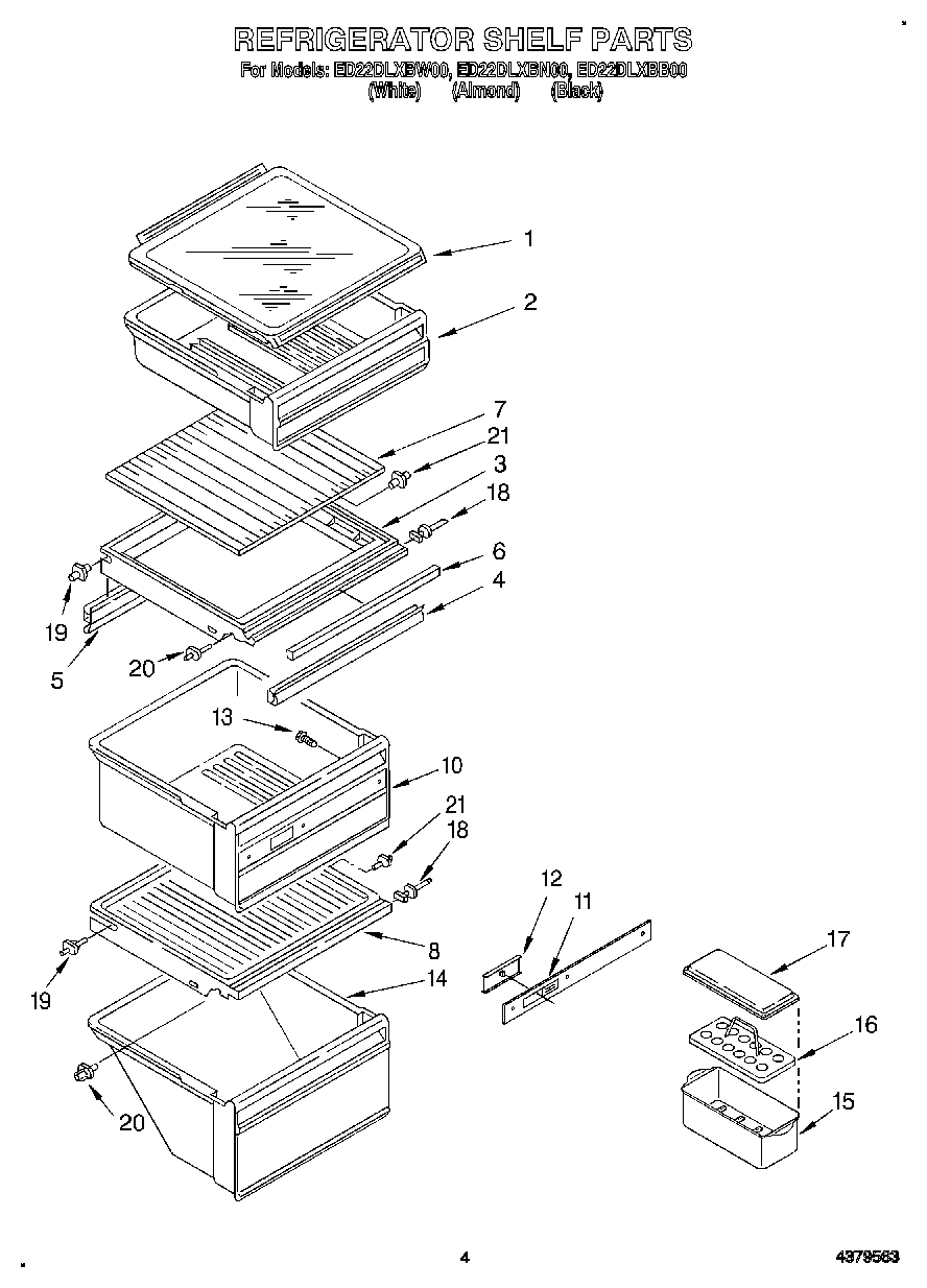 03 - REFRIGERATOR SHELF