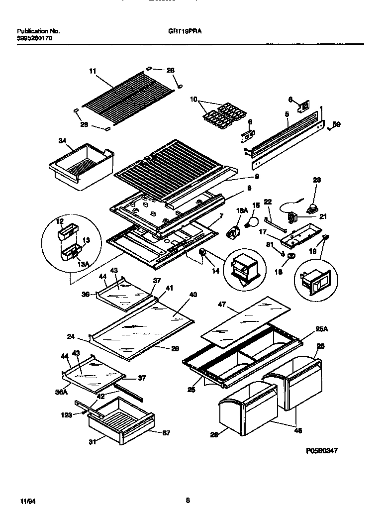04 - SHELVES, CONTROLS, DIVIDER, MULLION