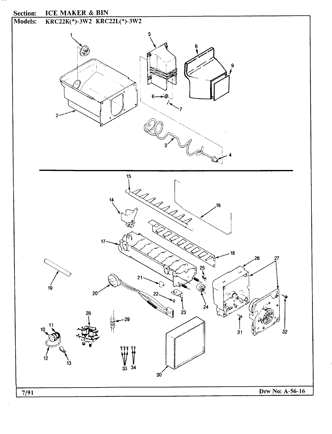 06 - ICE MAKER & BIN