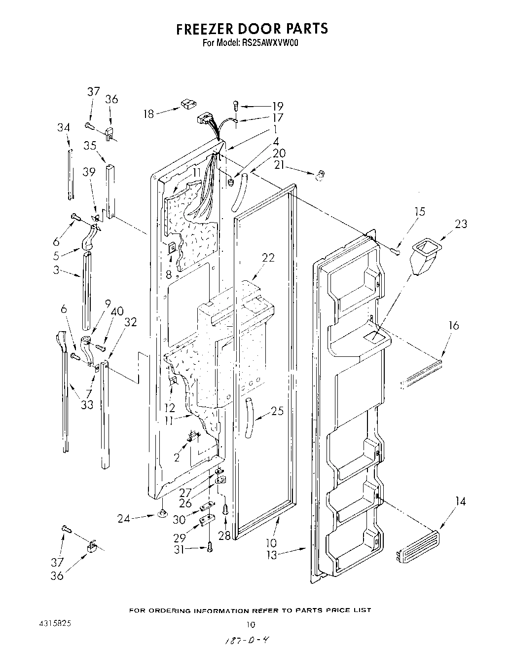 08 - FREEZER DOOR