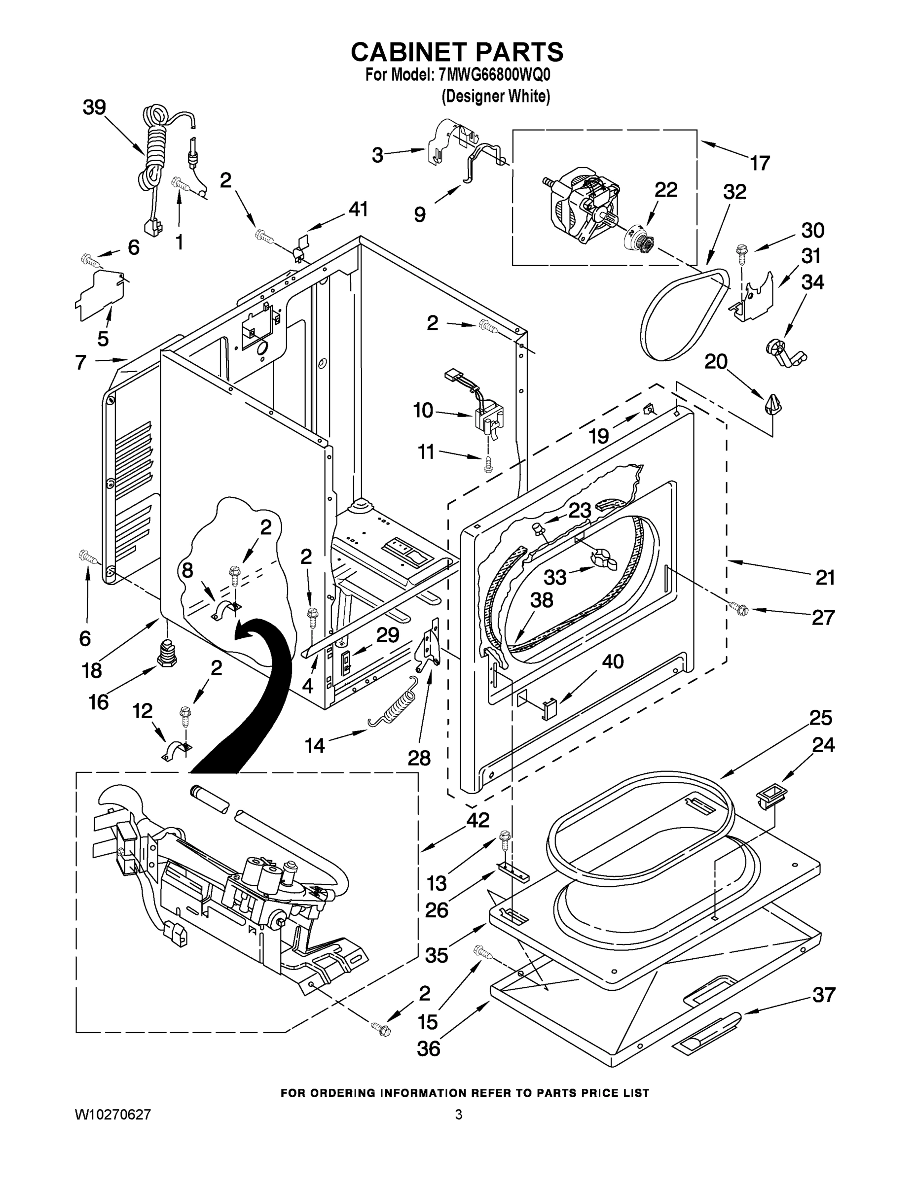 02 - CABINET PARTS