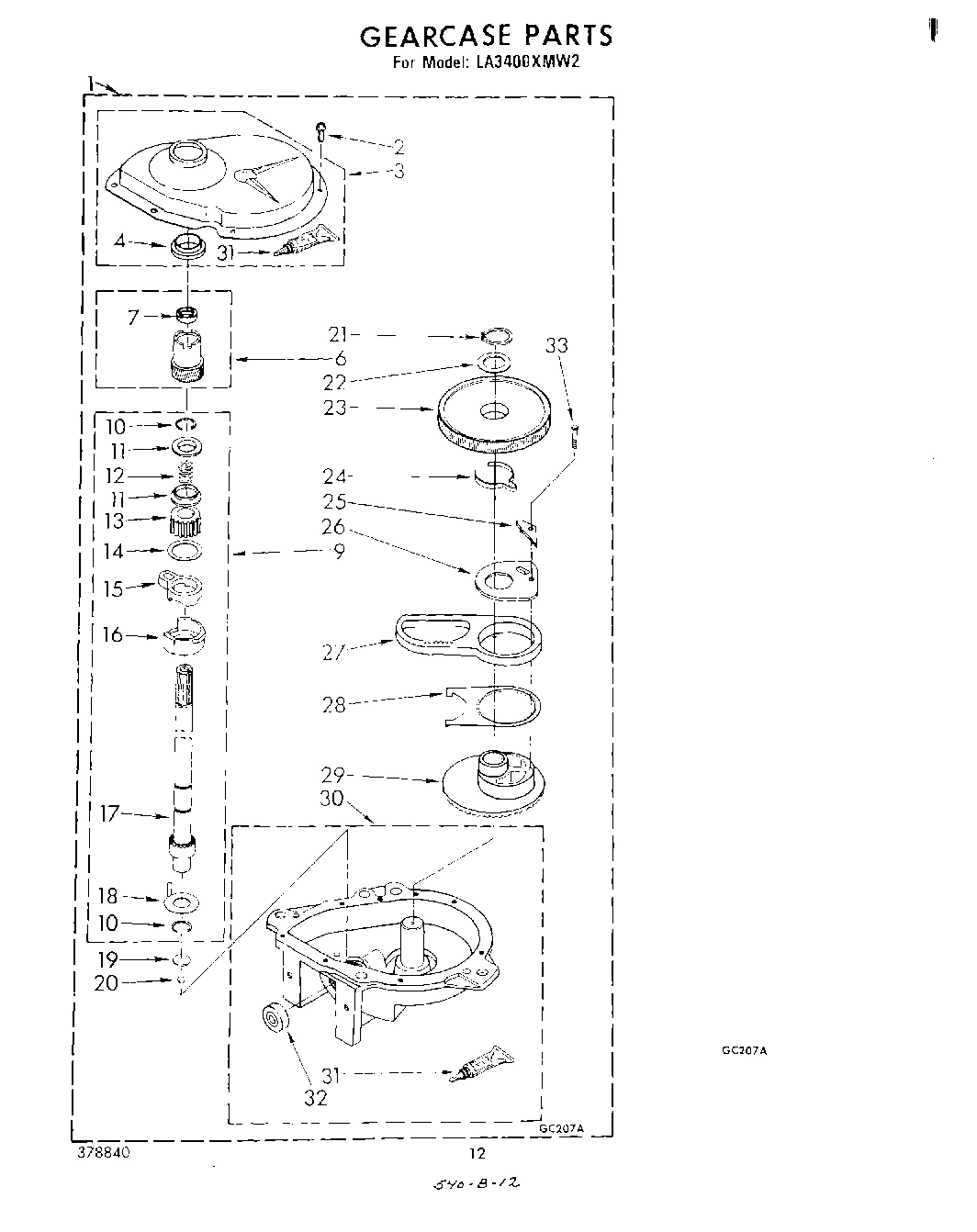 10 - GEARCASE