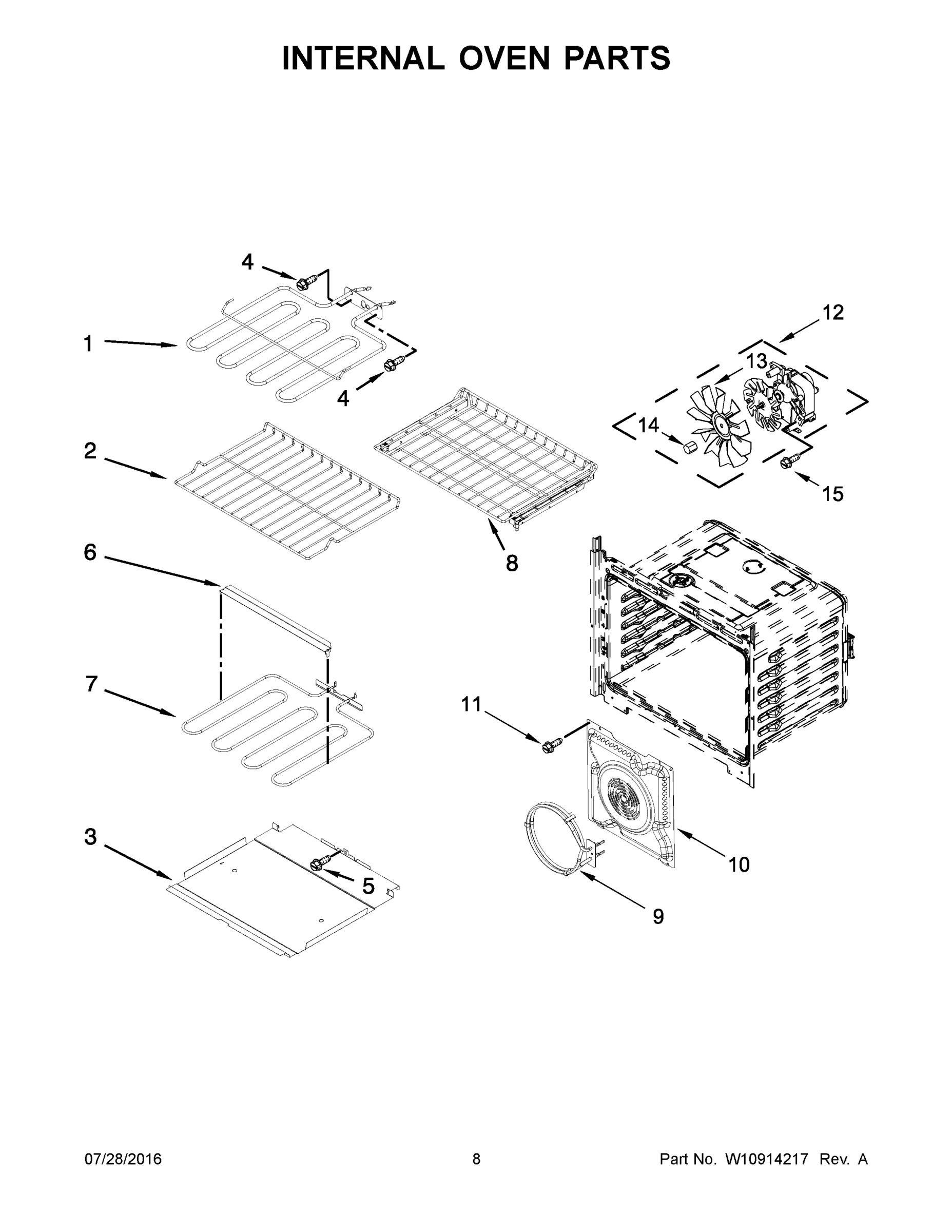 05 - INTERNAL OVEN PARTS