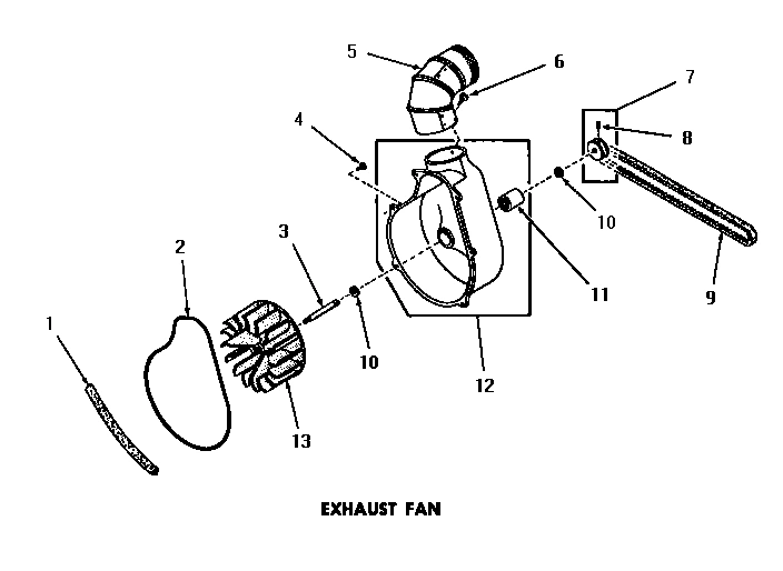 13 - EXHAUST FAN