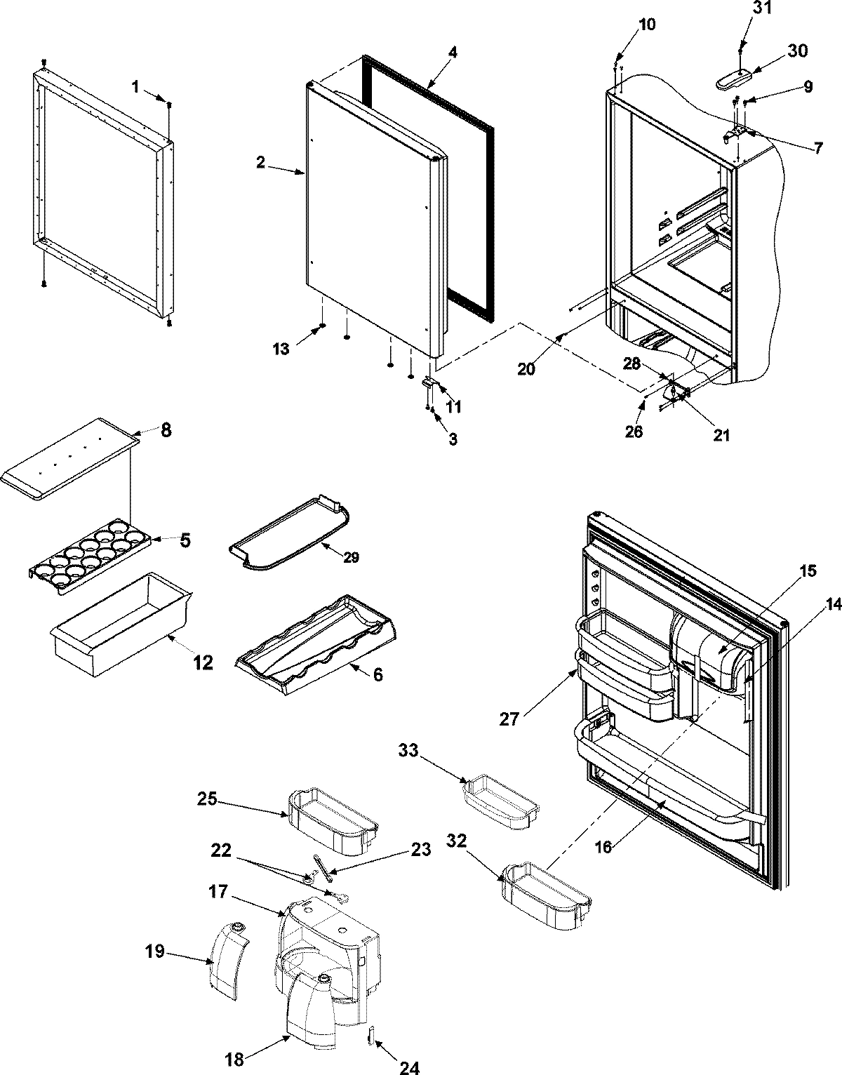 08 - REFRIGERATOR DOOR