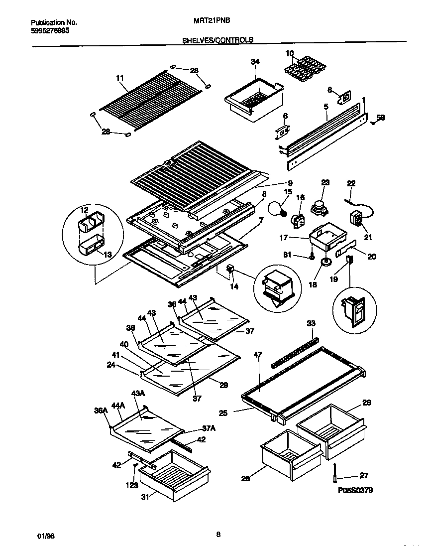04 - SHELVES/CONTROLS