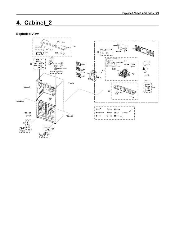 CABINET 2 PARTS