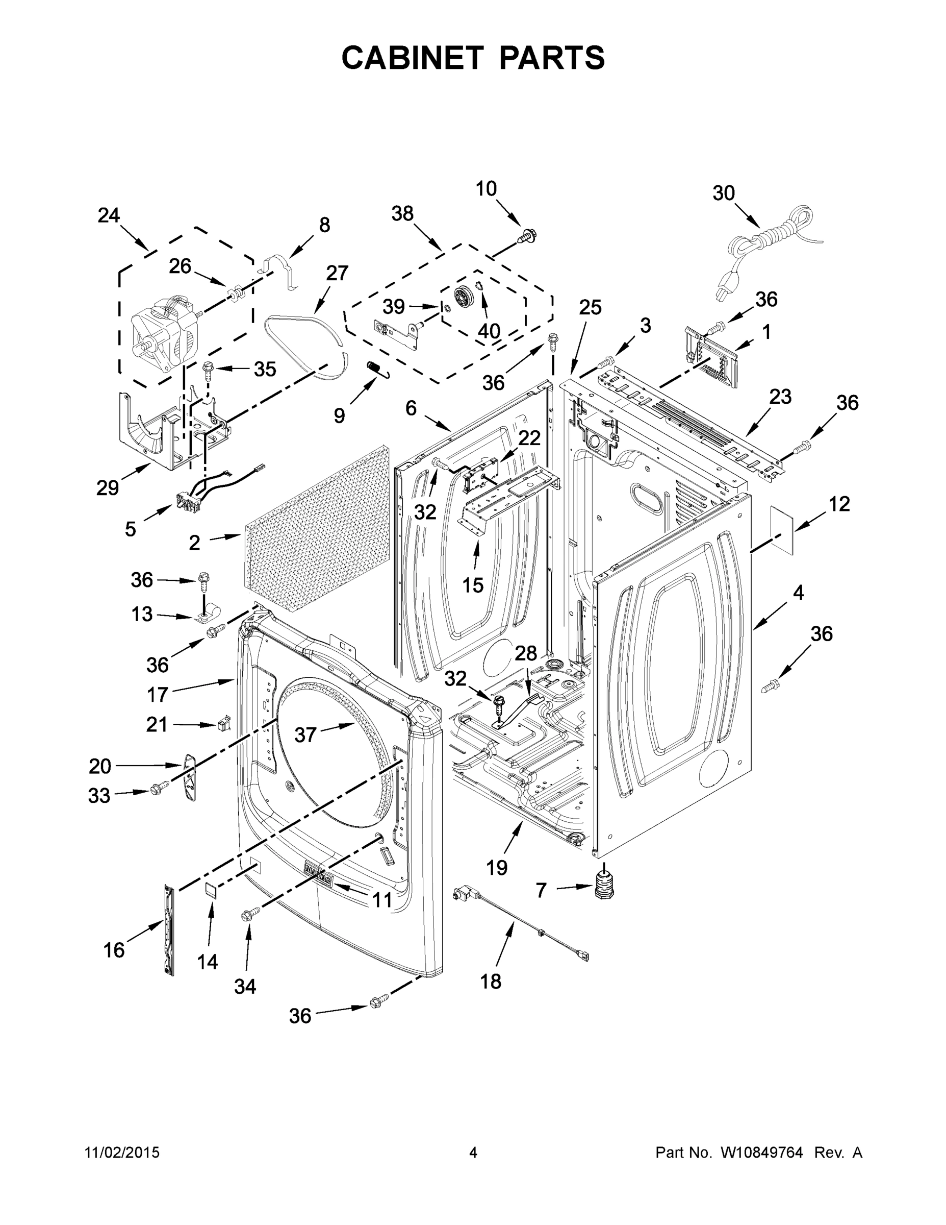 03 - CABINET PARTS