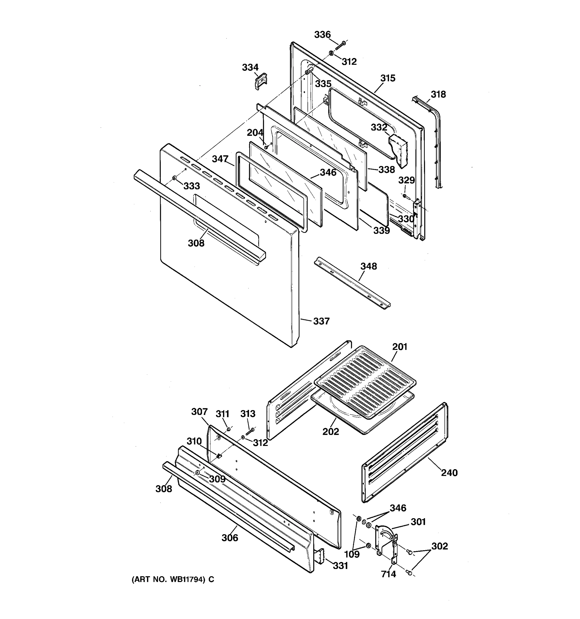 DOOR & DRAWER PARTS