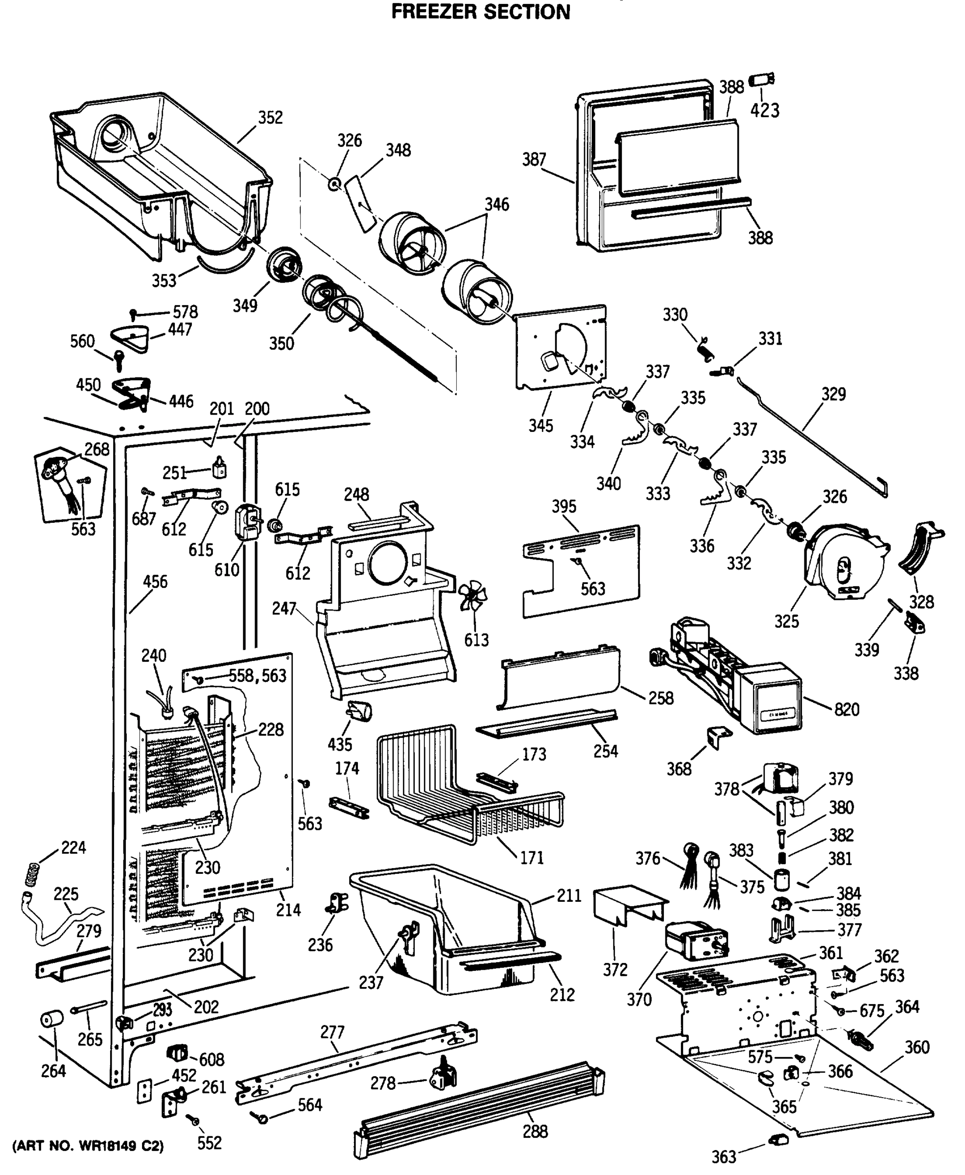 FREEZER SECTION
