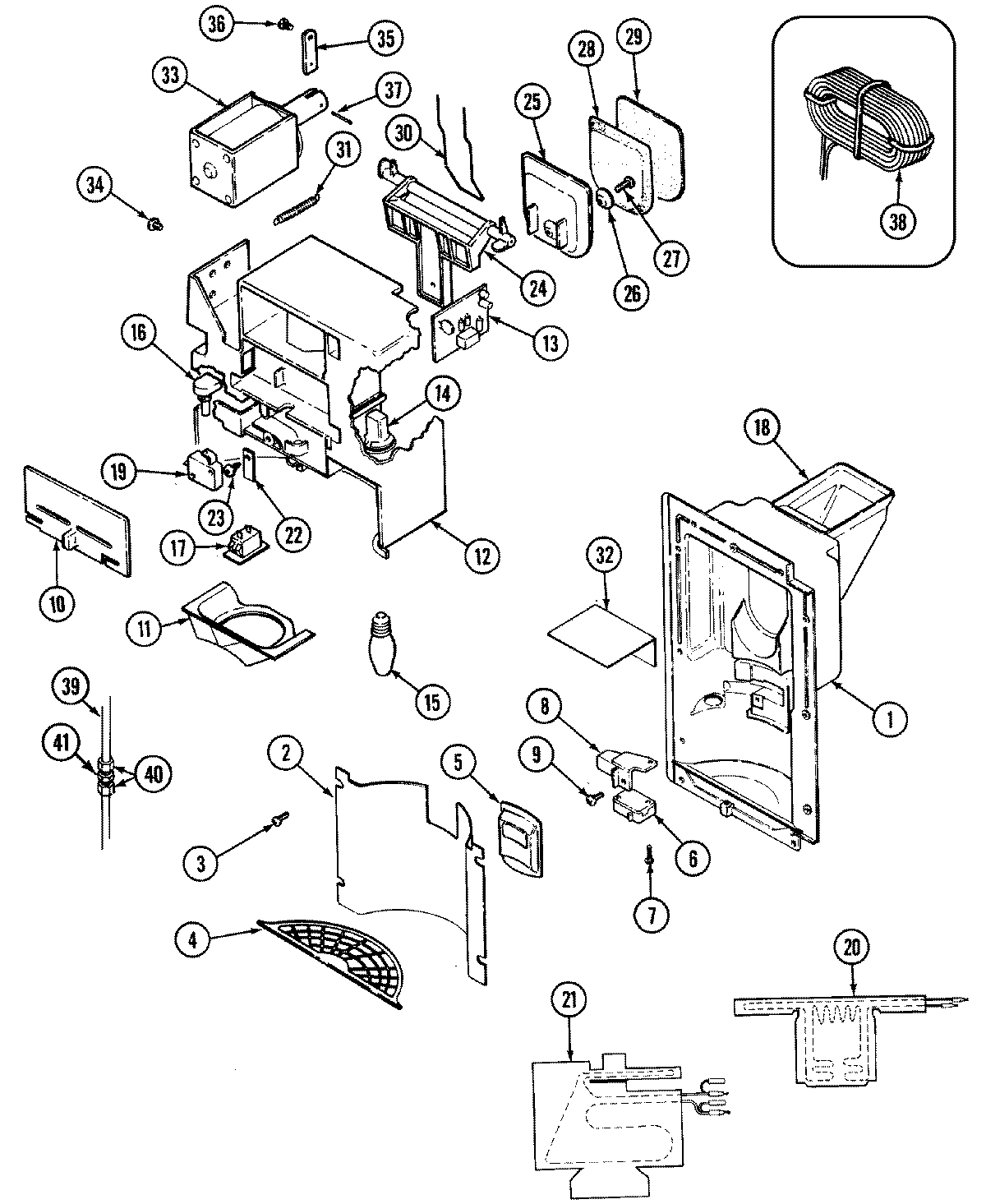 03 - ICE & WATER DISPENSER