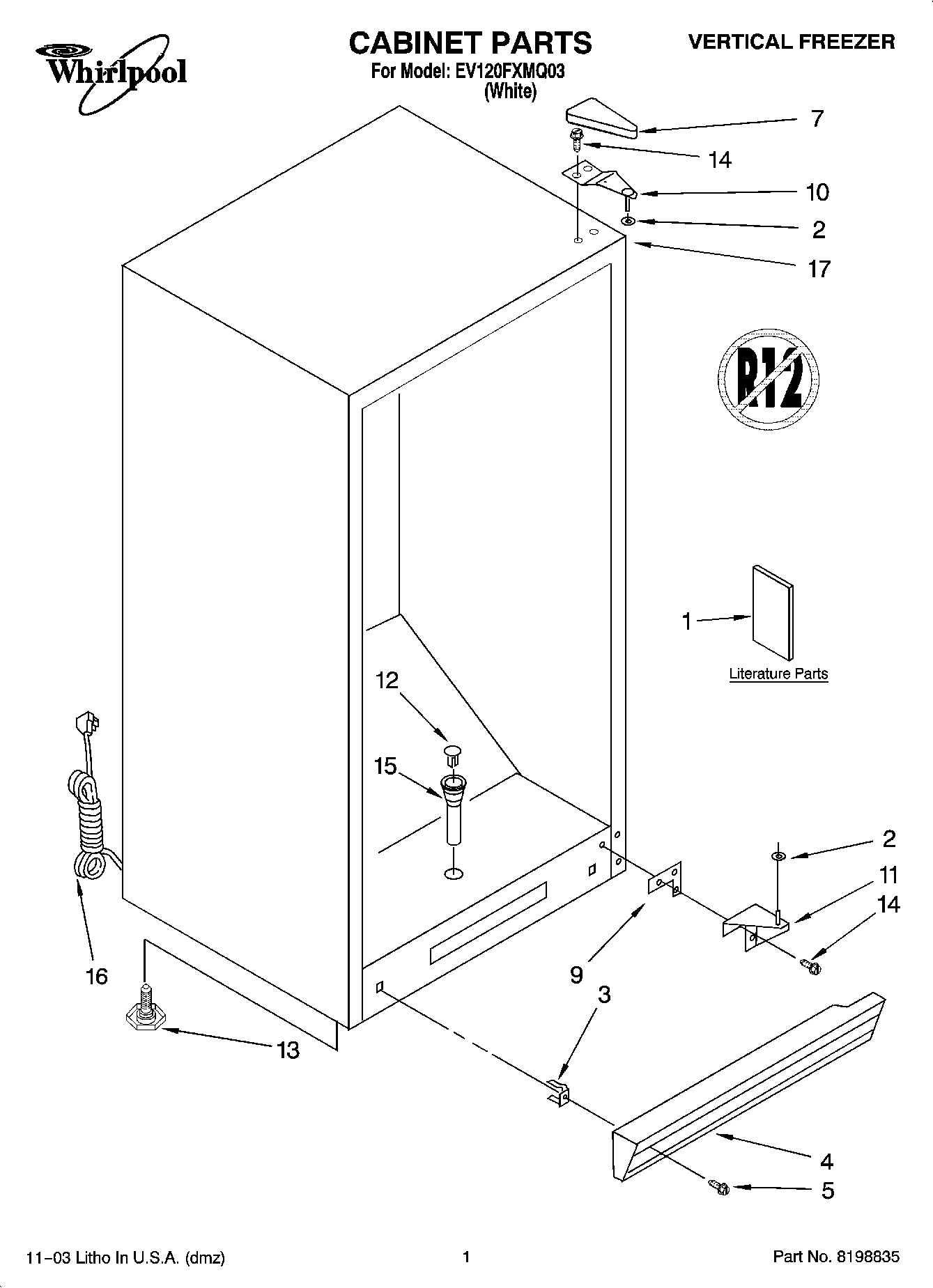 01 - CABINET PARTS