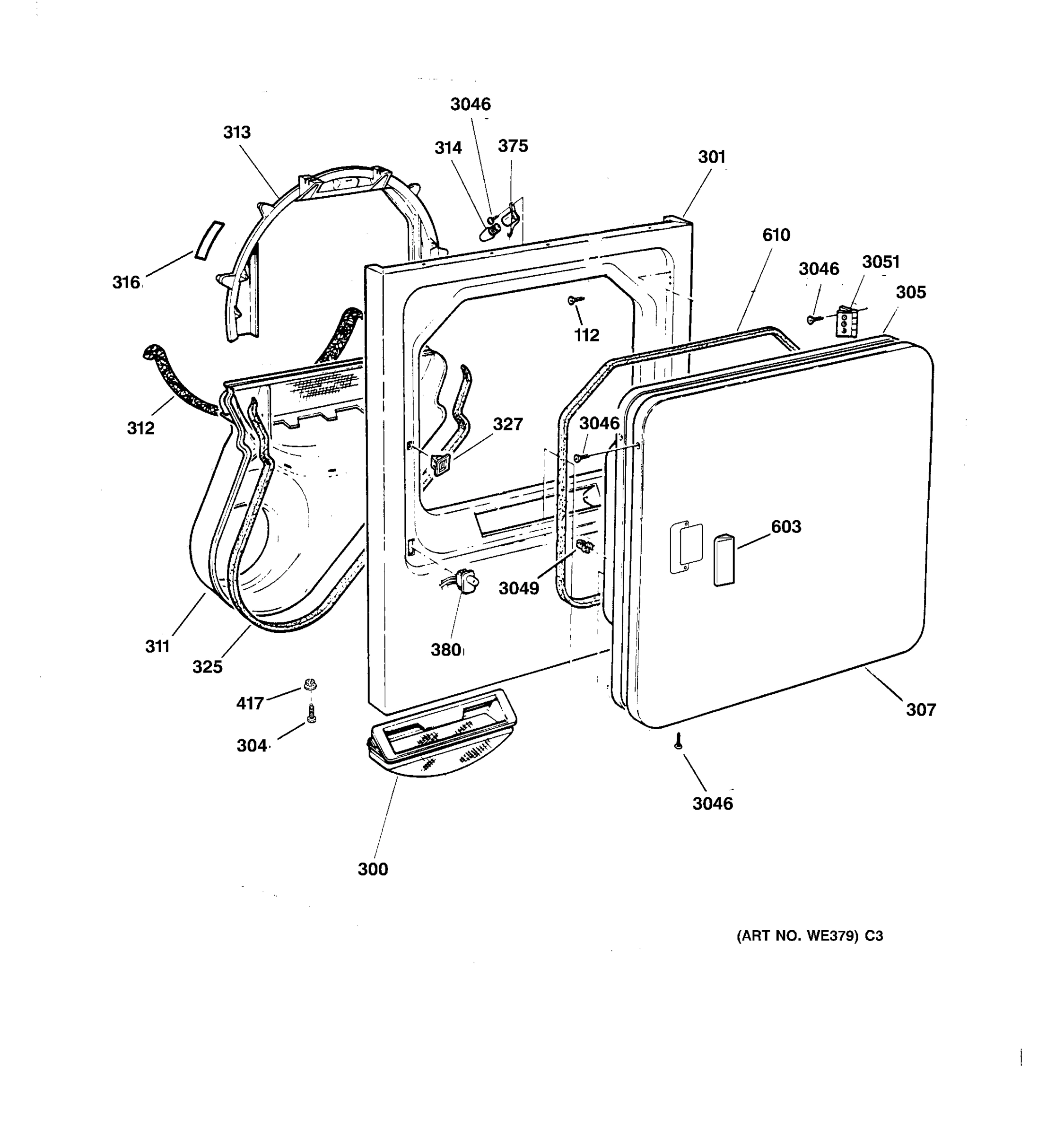 FRONT PANEL & DOOR