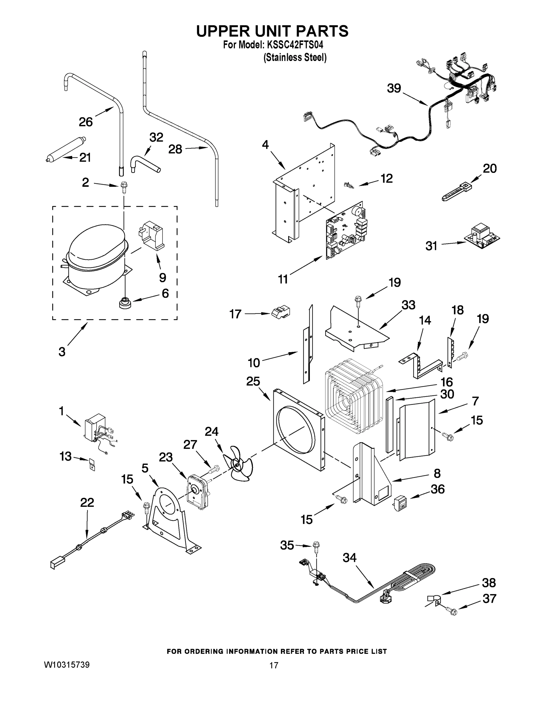 11 - UPPER UNIT PARTS