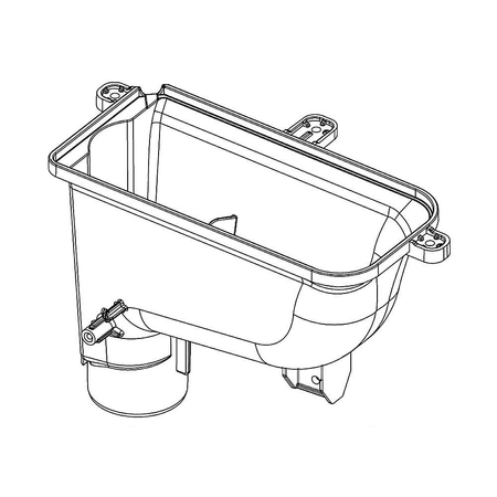 DC61-04334A Samsung Body Drawer