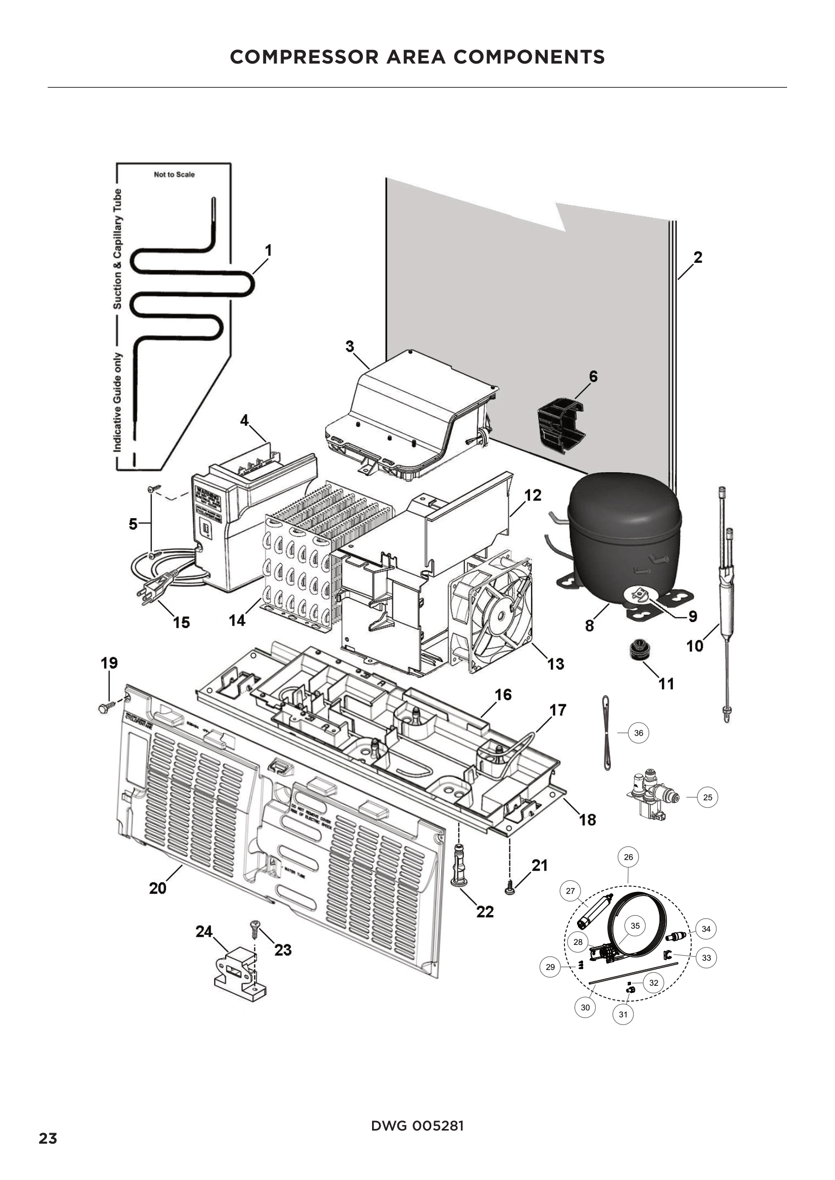COMPRESSOR AREA COMPONENTS