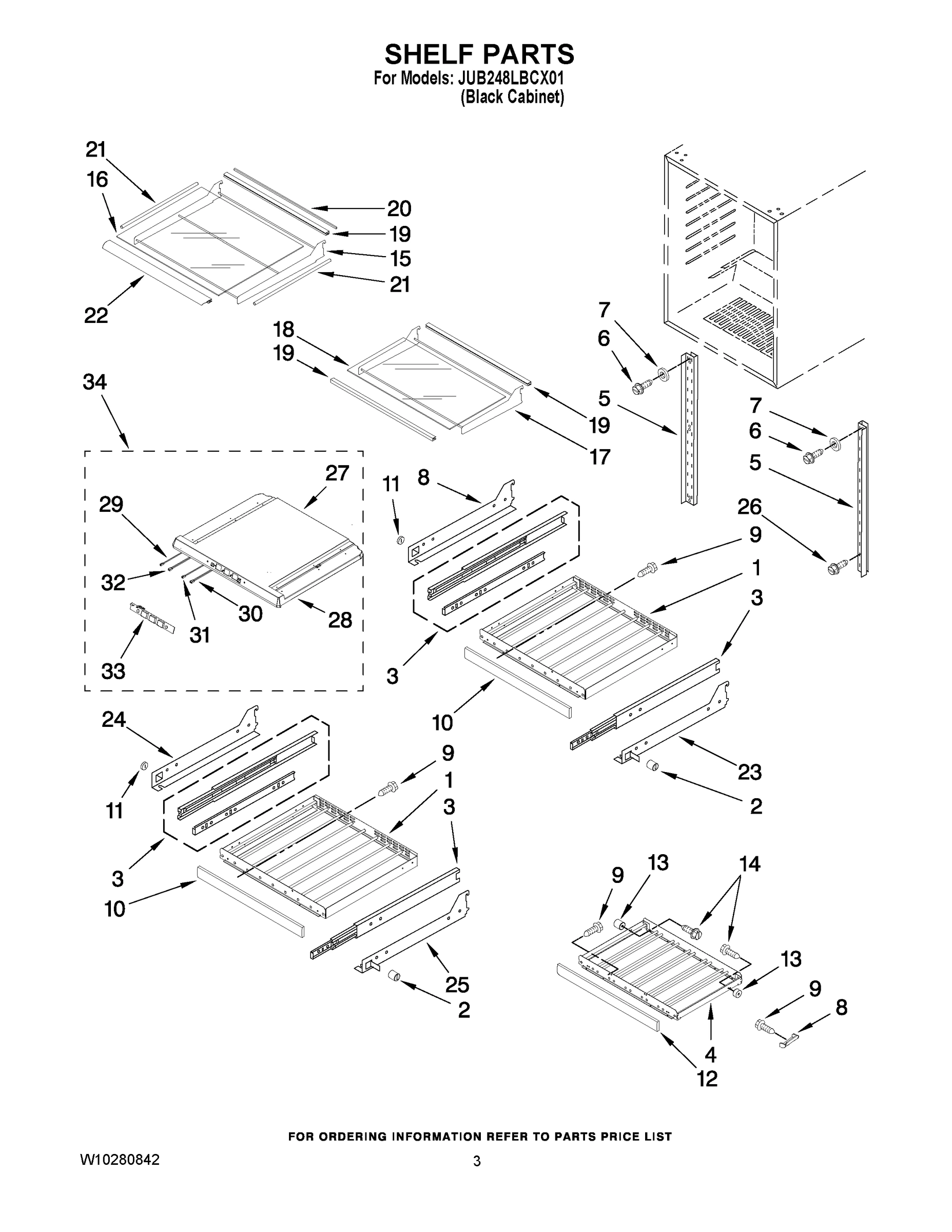 02 - SHELF PARTS