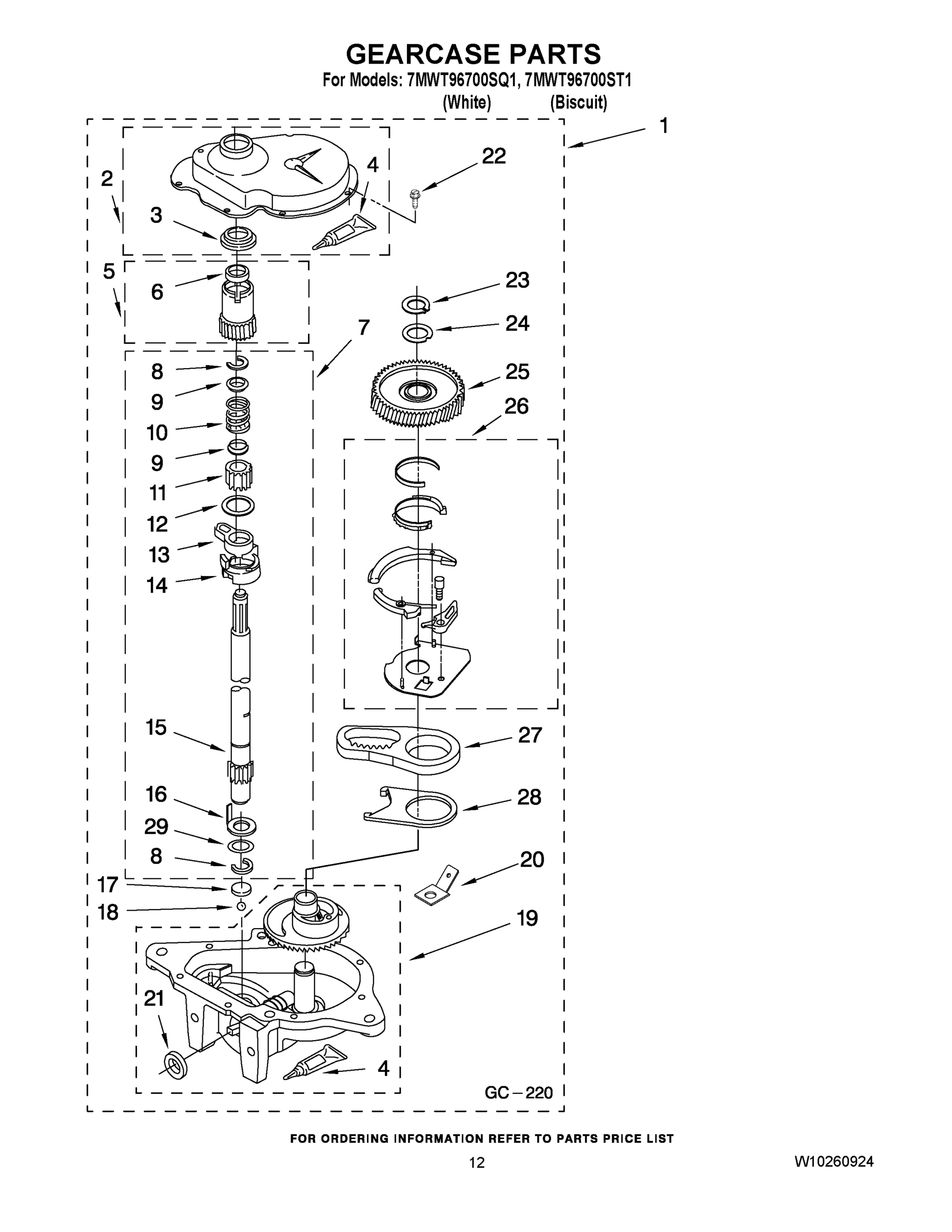08 - GEARCASE PARTS