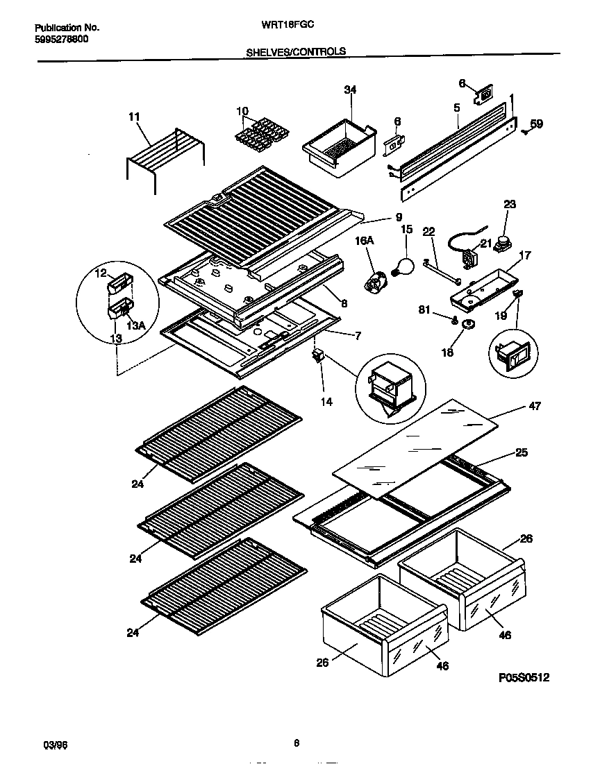 04 - SHELVES/CONTROLS