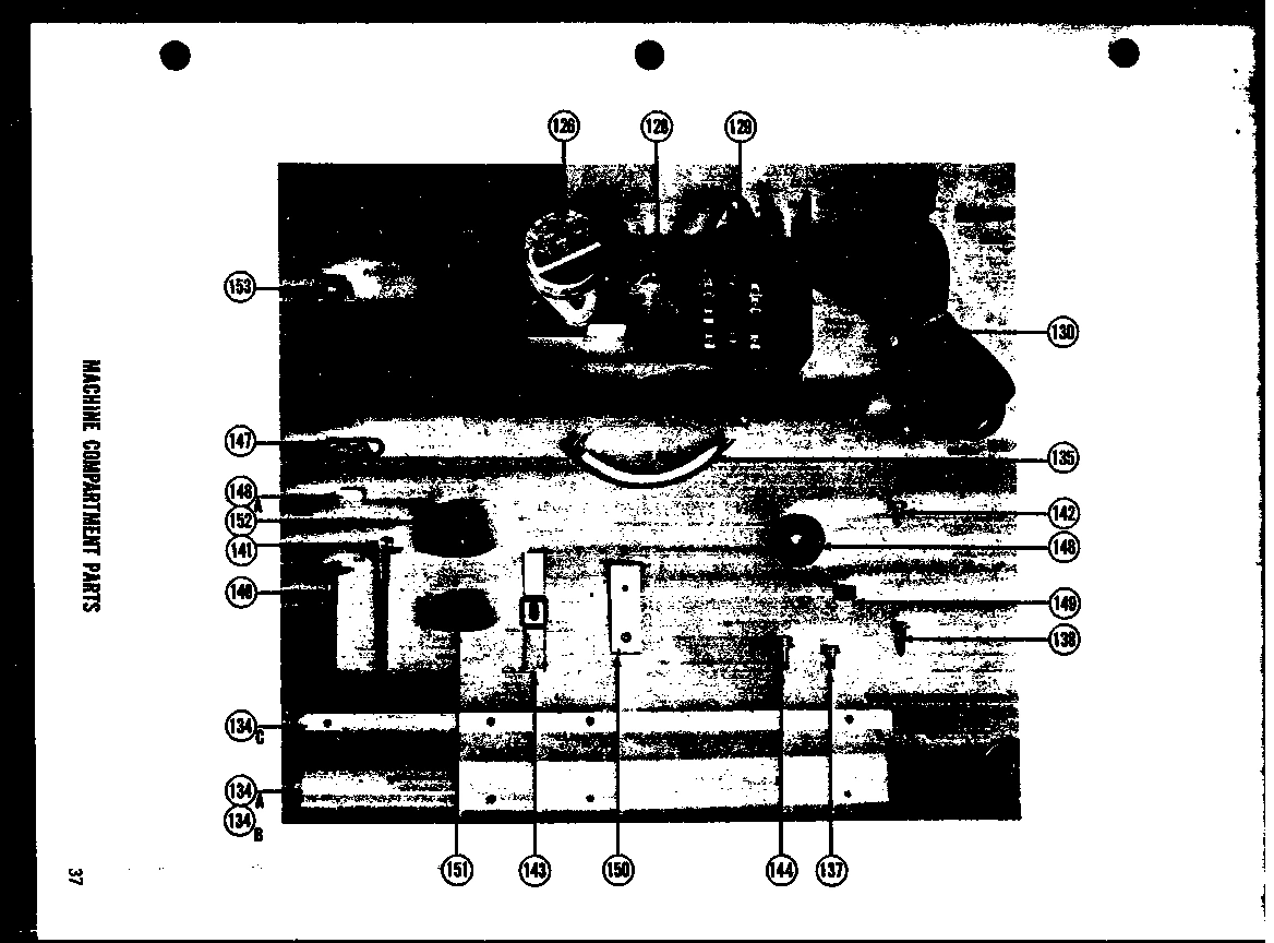 13 - MACHINE COMPARTMENT PARTS