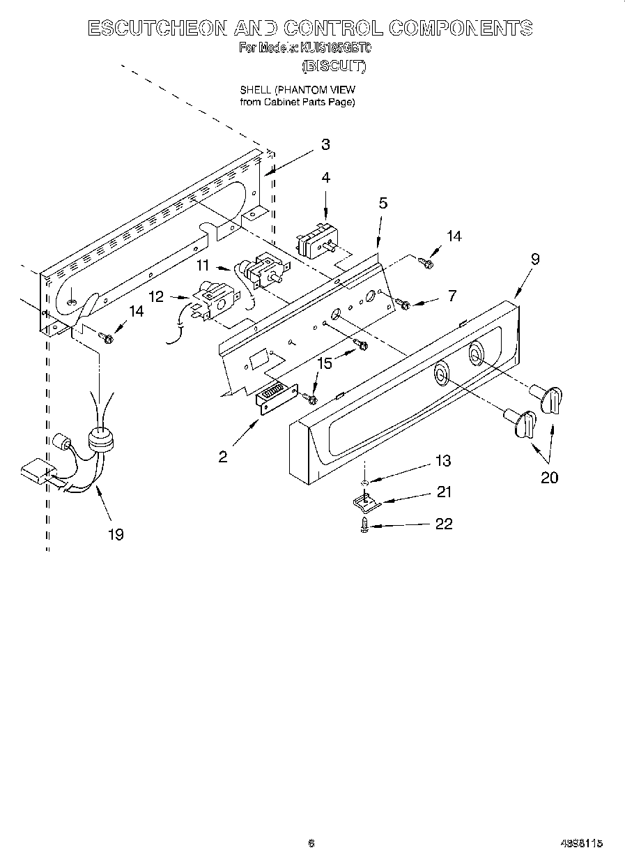 04 - ESCUTCHEON AND CONTROL