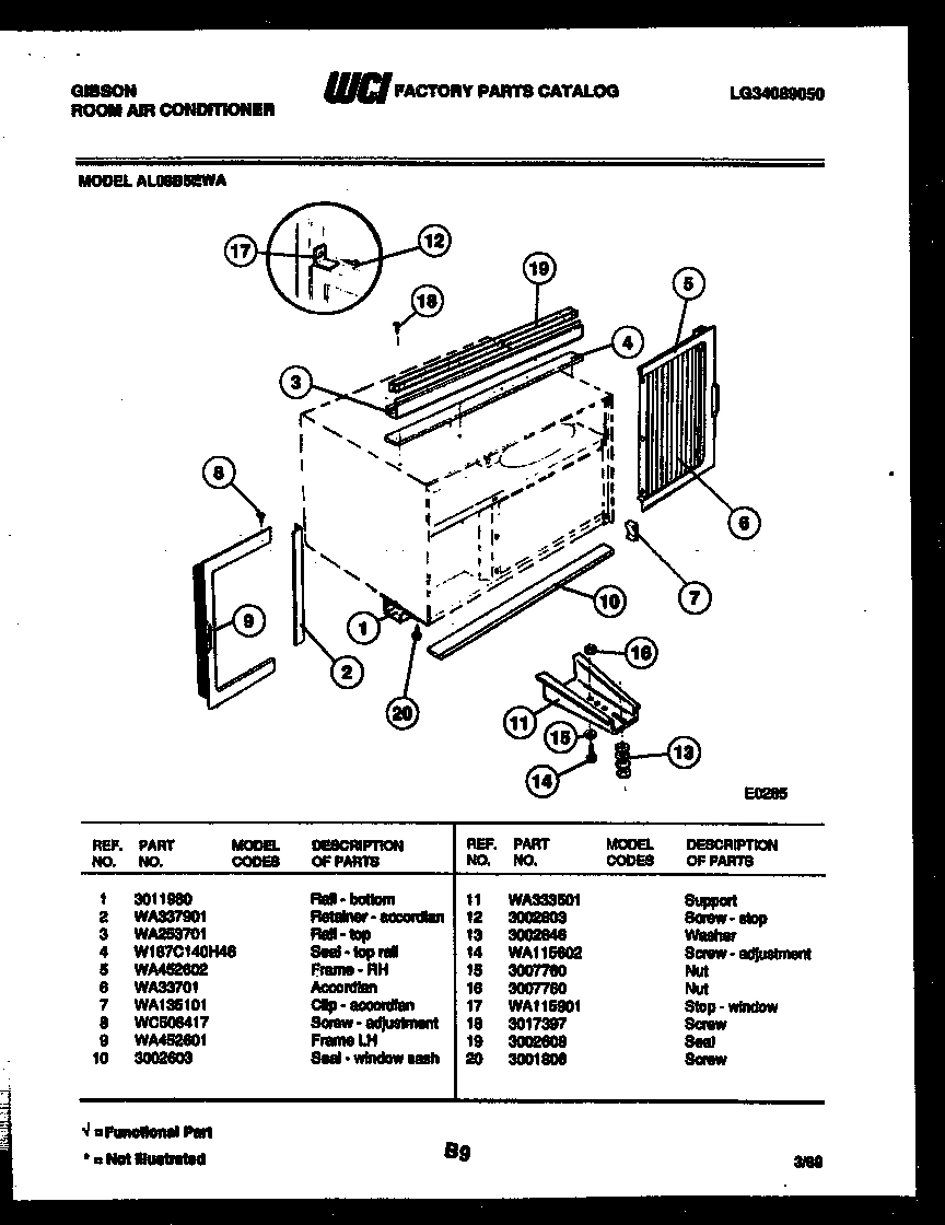 06 - CABINET AND INSTALLATION PARTS