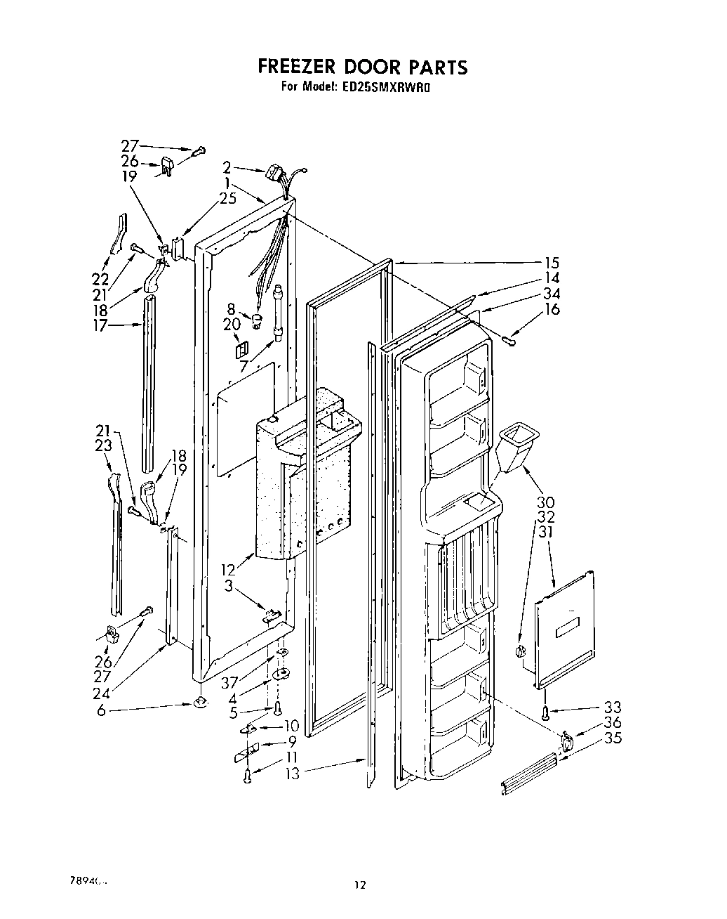 07 - FREEZER DOOR