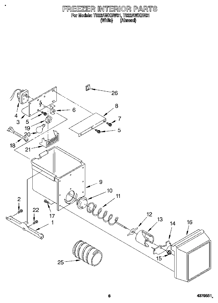 05 - FREEZER INTERIOR