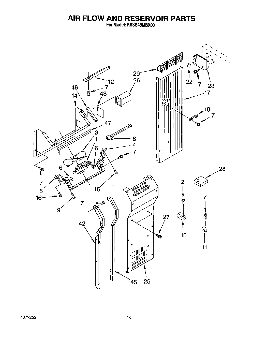 11 - AIR FLOW AND RESERVOIR