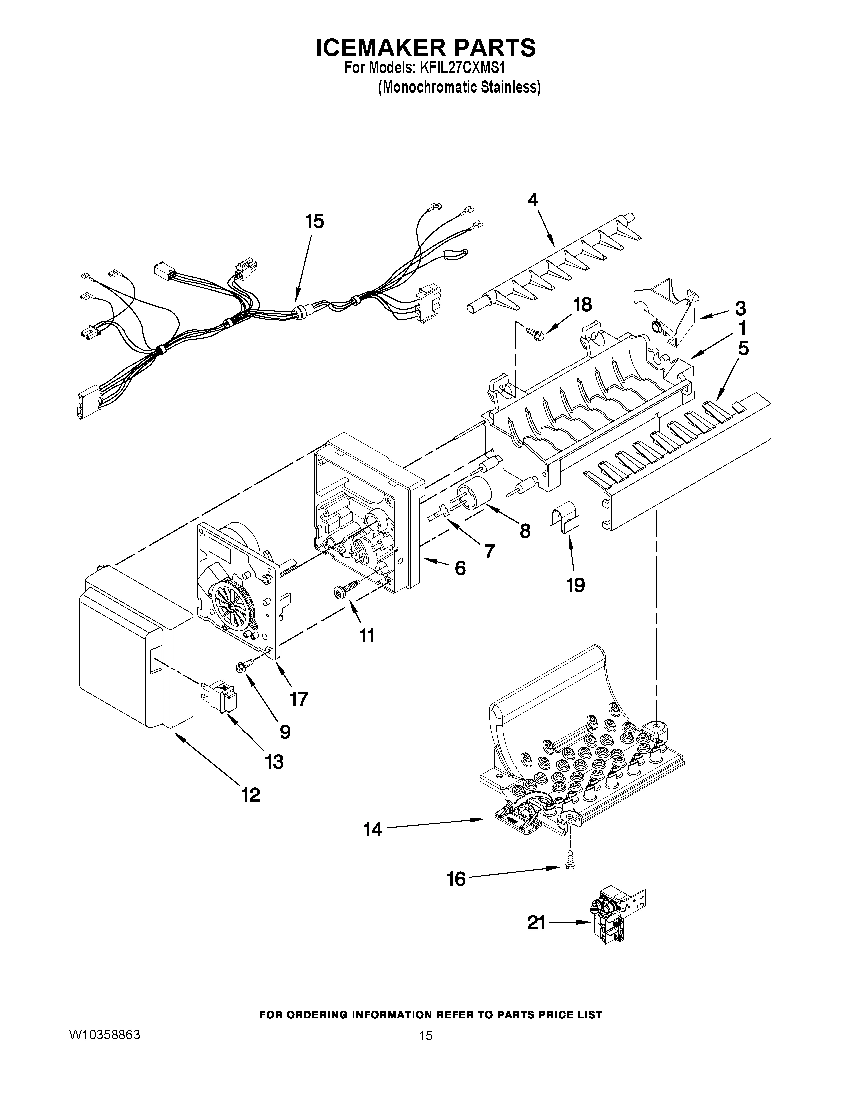 08 - ICEMAKER PARTS