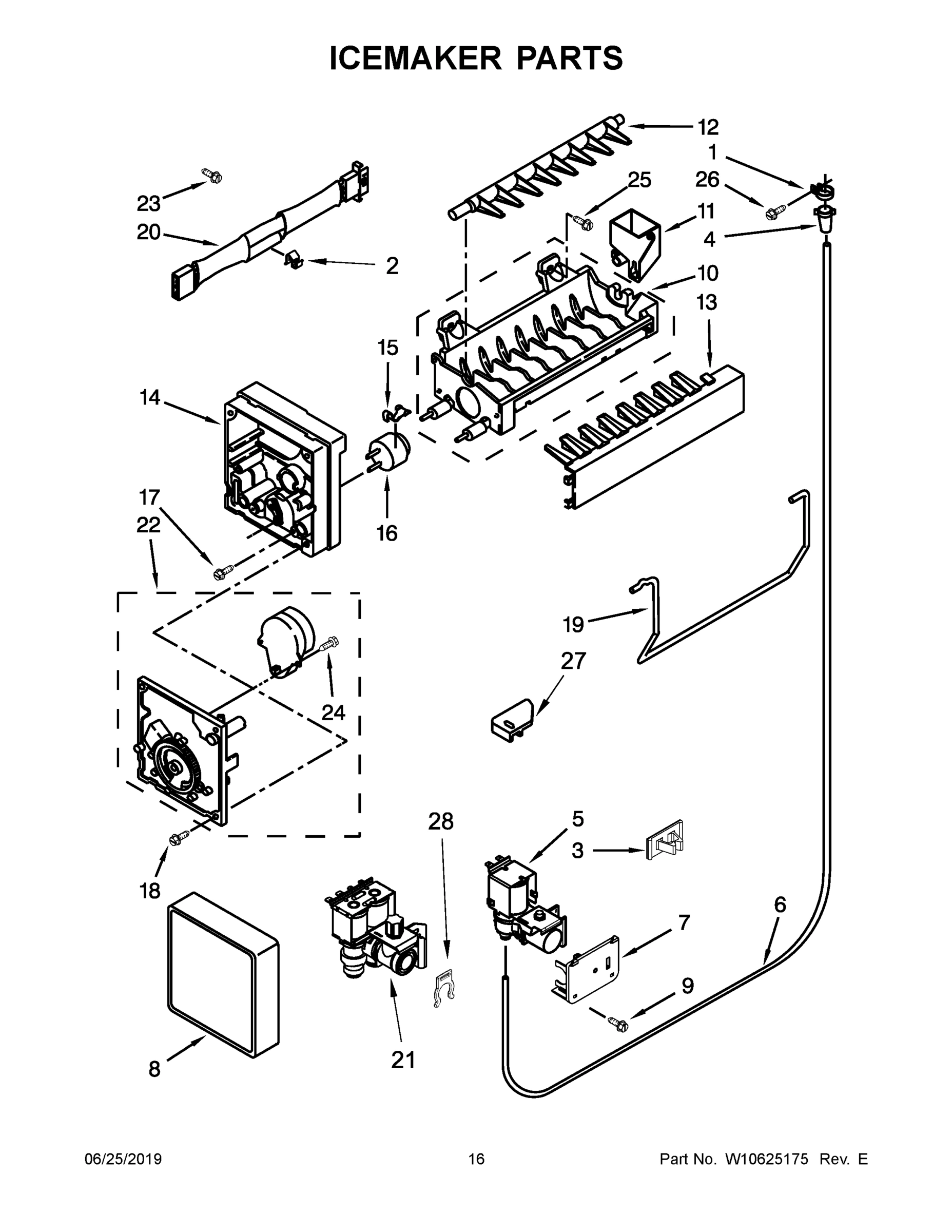 09 - ICEMAKER PARTS
