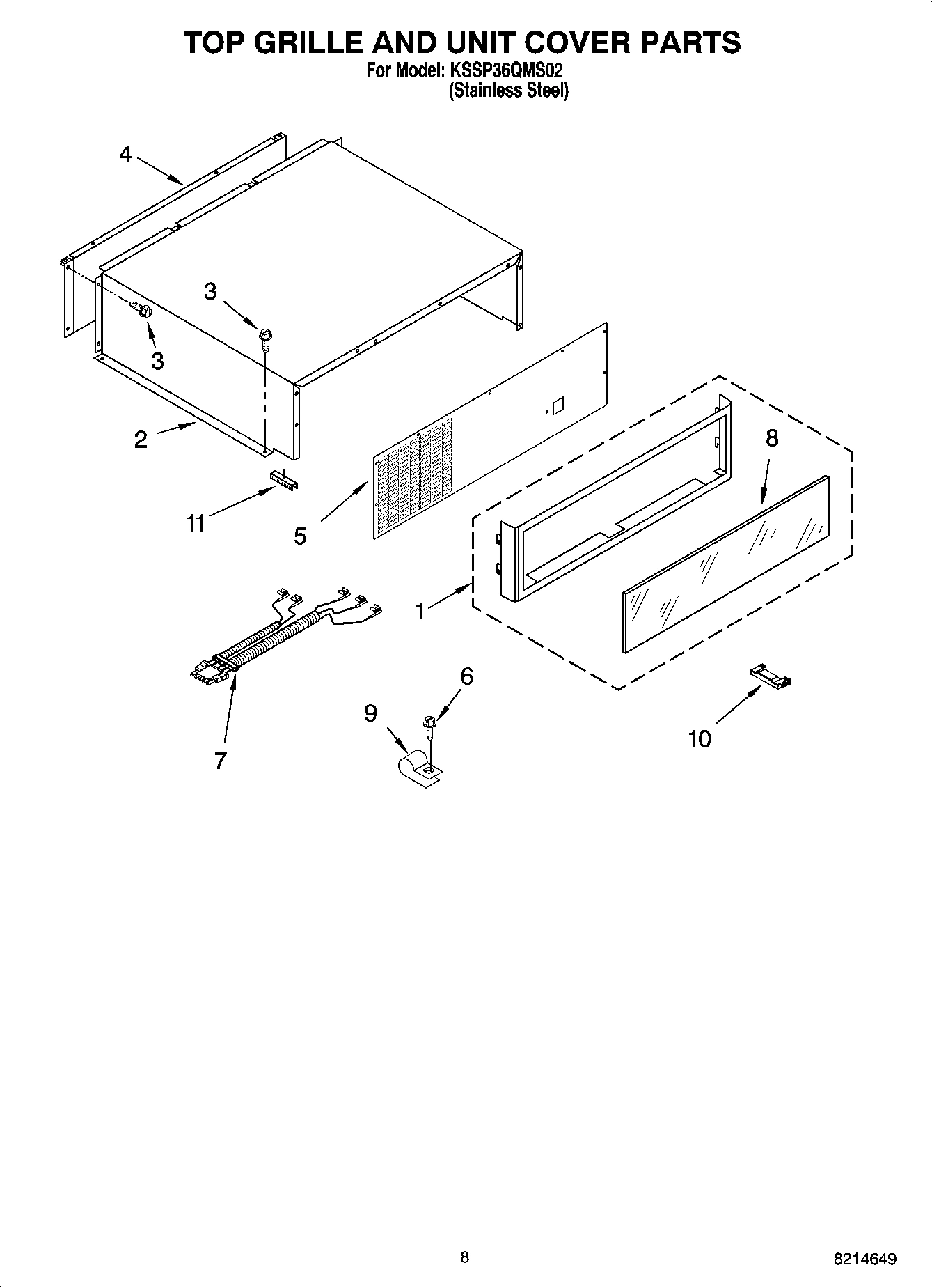 06 - TOP GRILLE AND UNIT COVER PARTS
