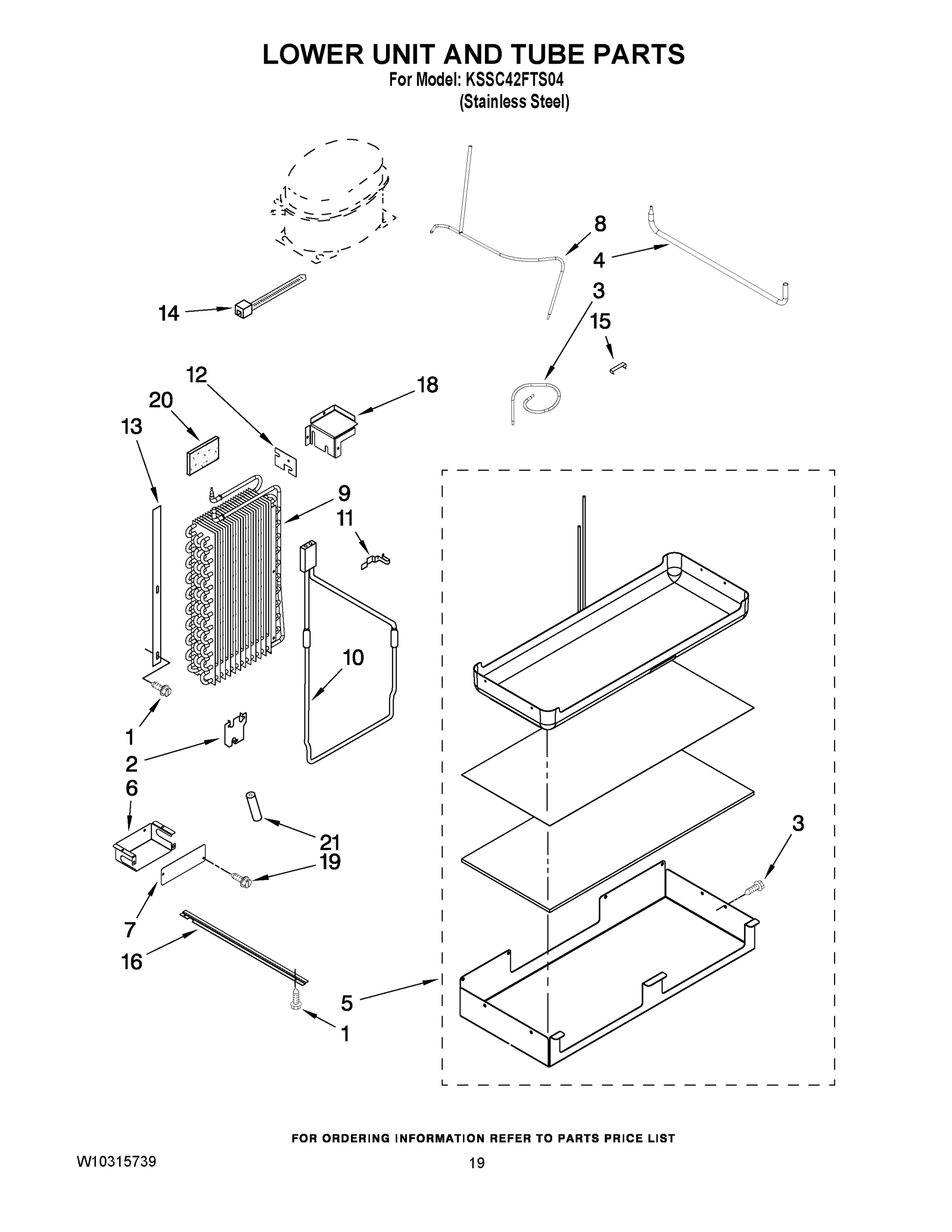 12 - LOWER UNIT AND TUBE PARTS