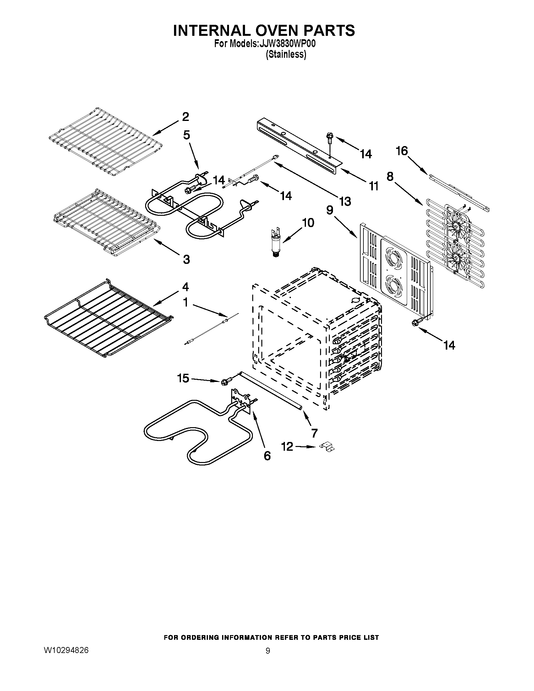 05 - INTERNAL OVEN PARTS