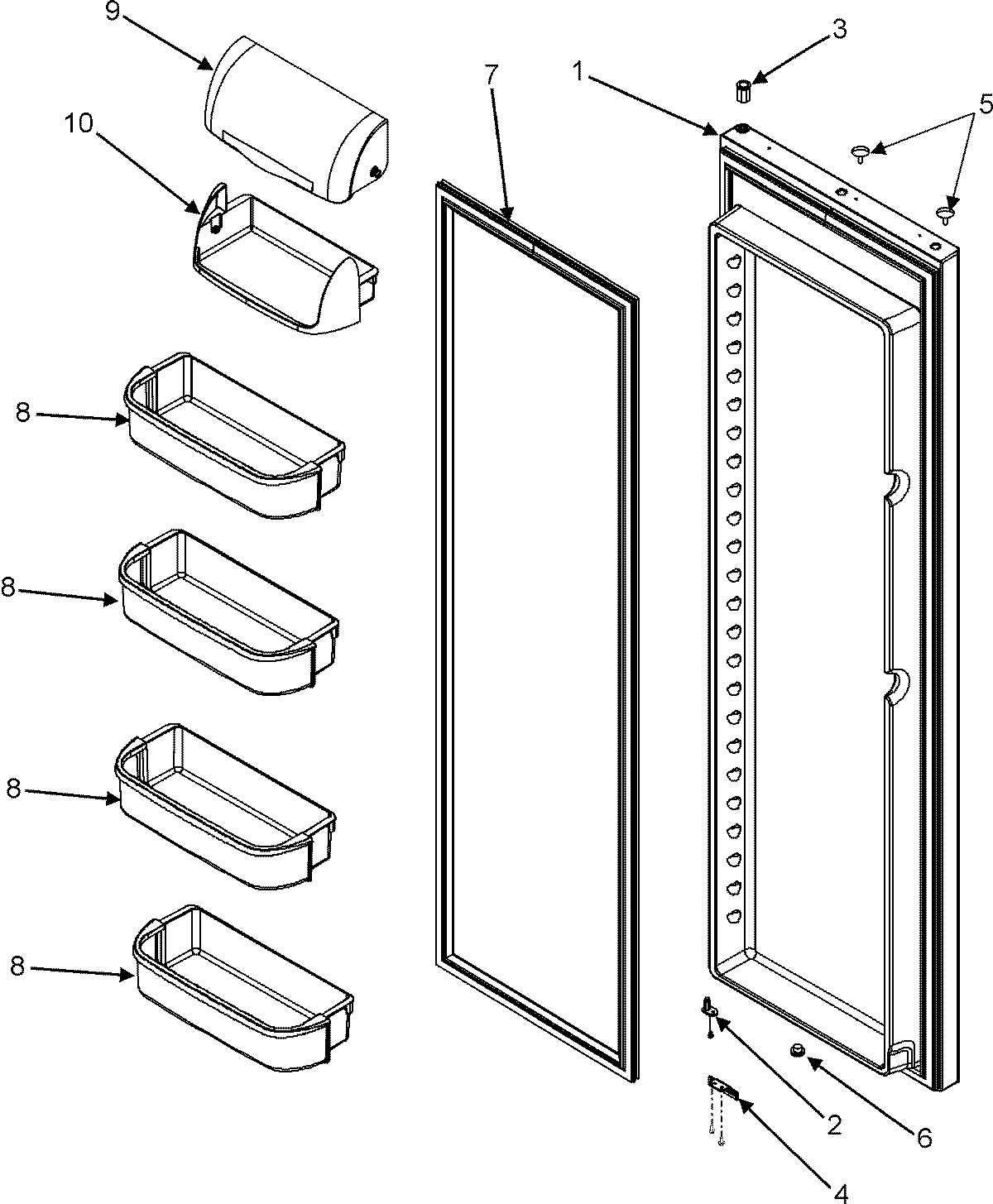 15 - REFRIGERATOR DOOR