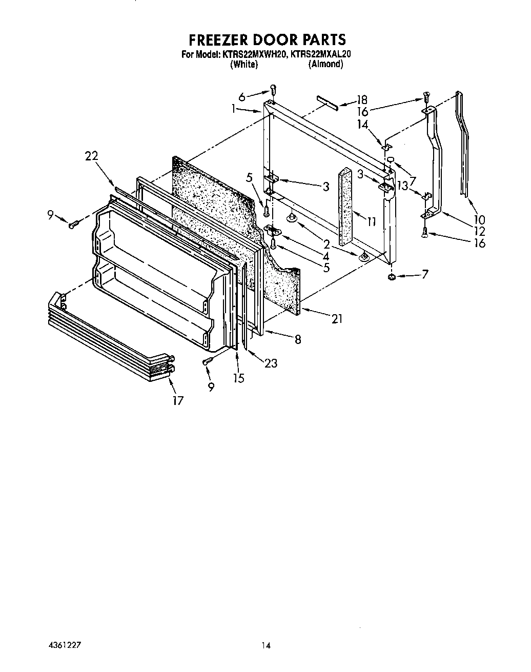 09 - FREEZER DOOR