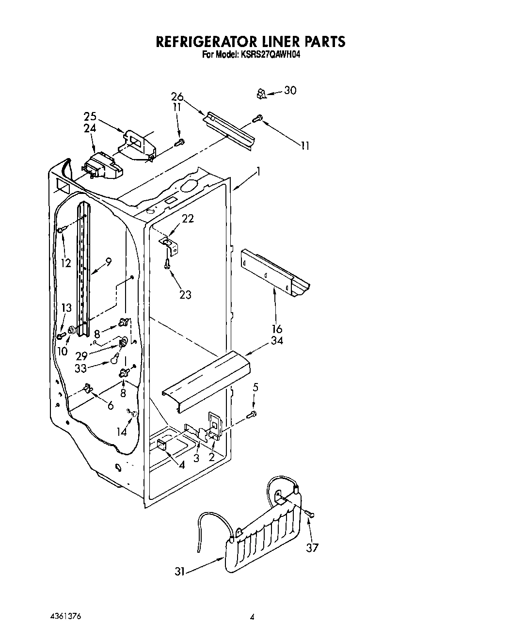 03 - REFRIGERATOR LINER