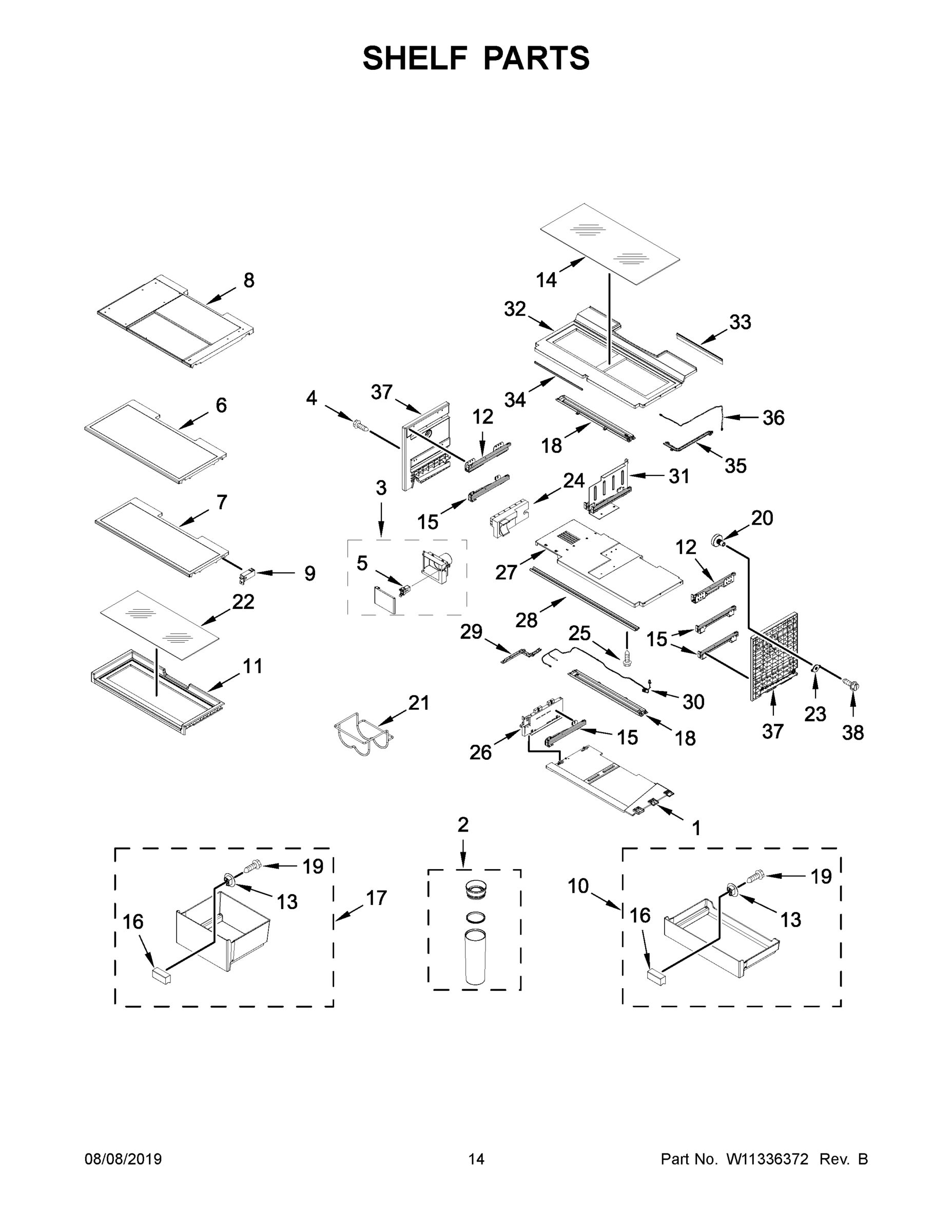 08 - SHELF PARTS