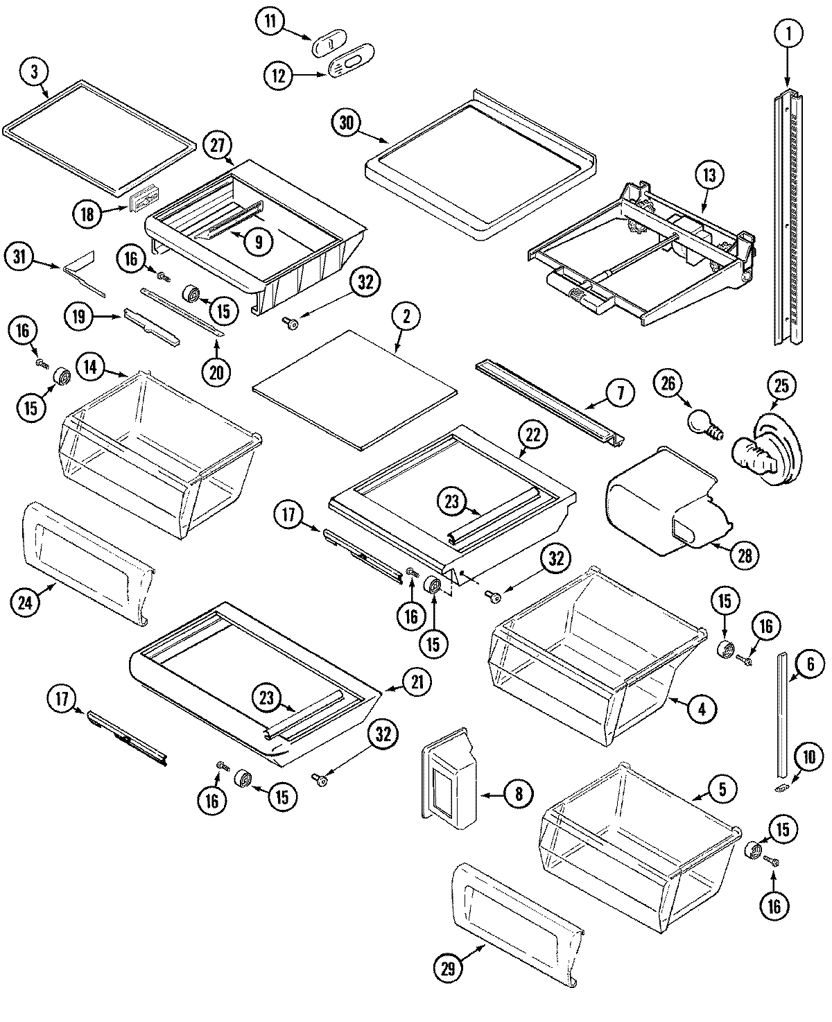 10 - SHELVES & ACCESSORIES