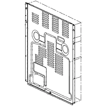 MCK36350003 LG Rear Cover