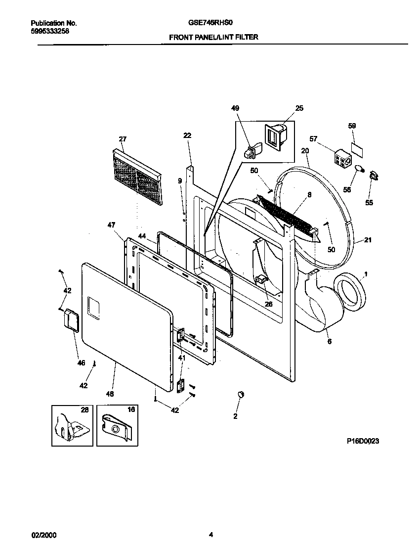 03 - P16D0023 FRNT PNL DOOR