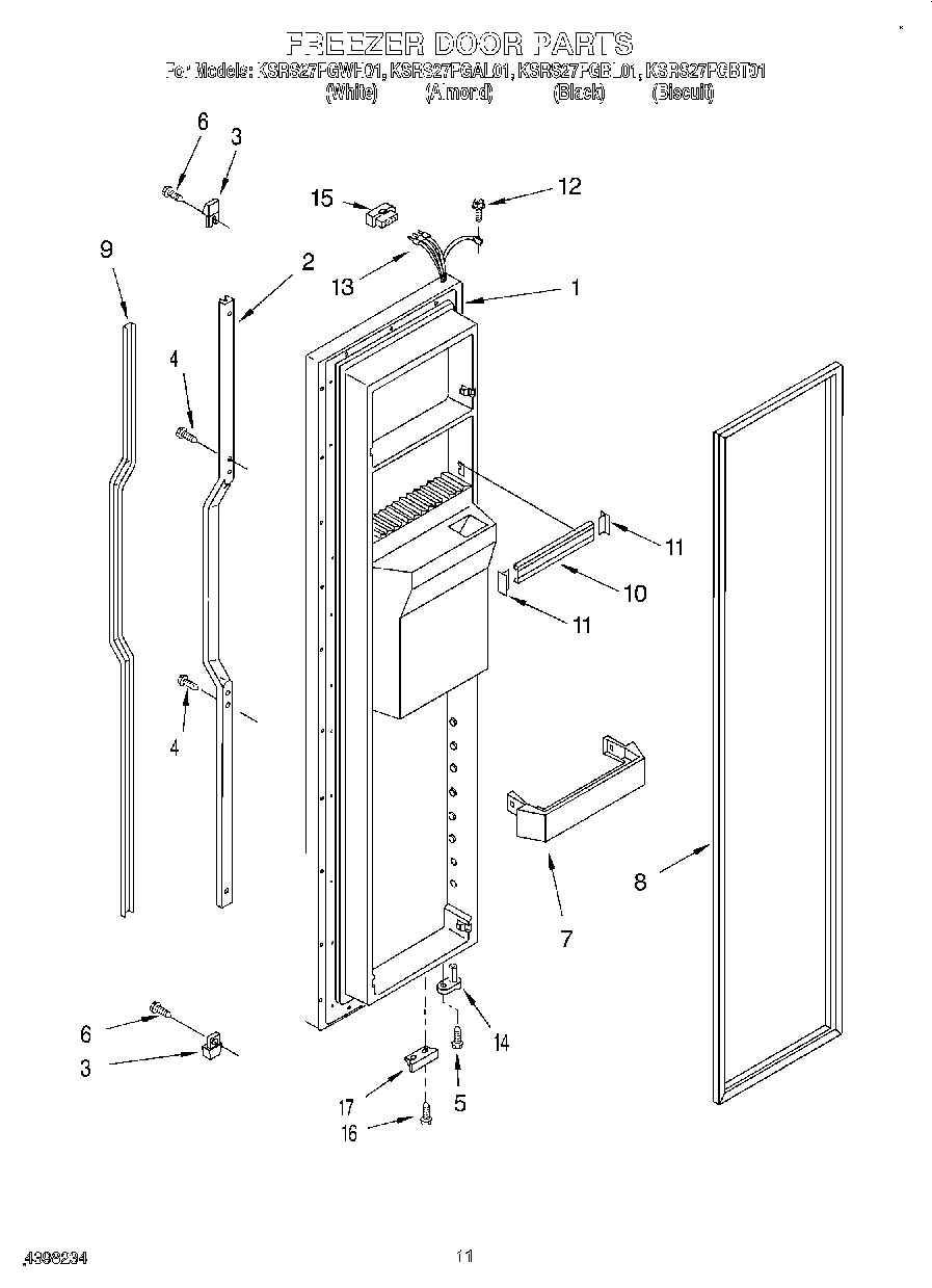 07 - FREEZER DOOR