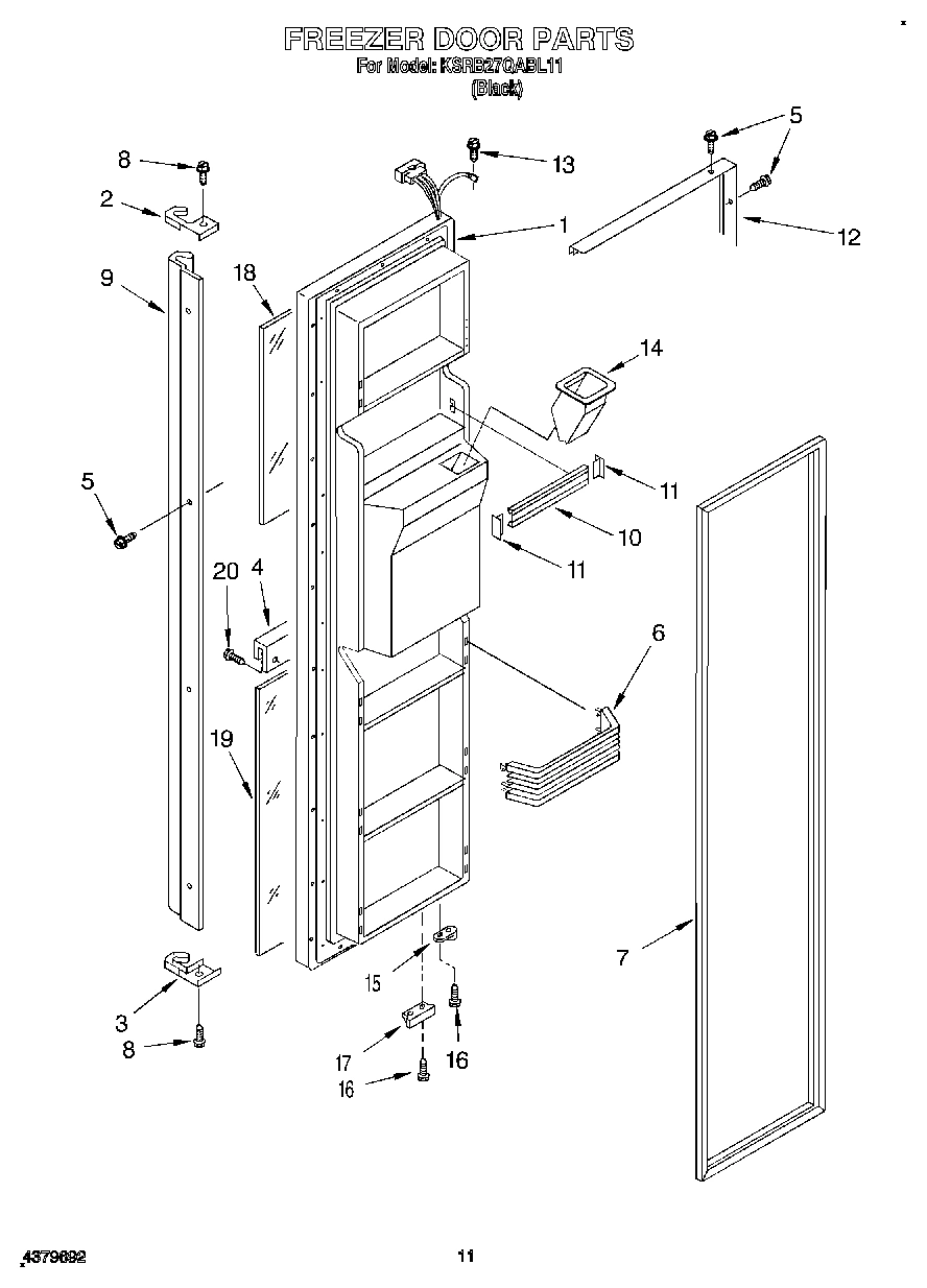 07 - FREEZER DOOR