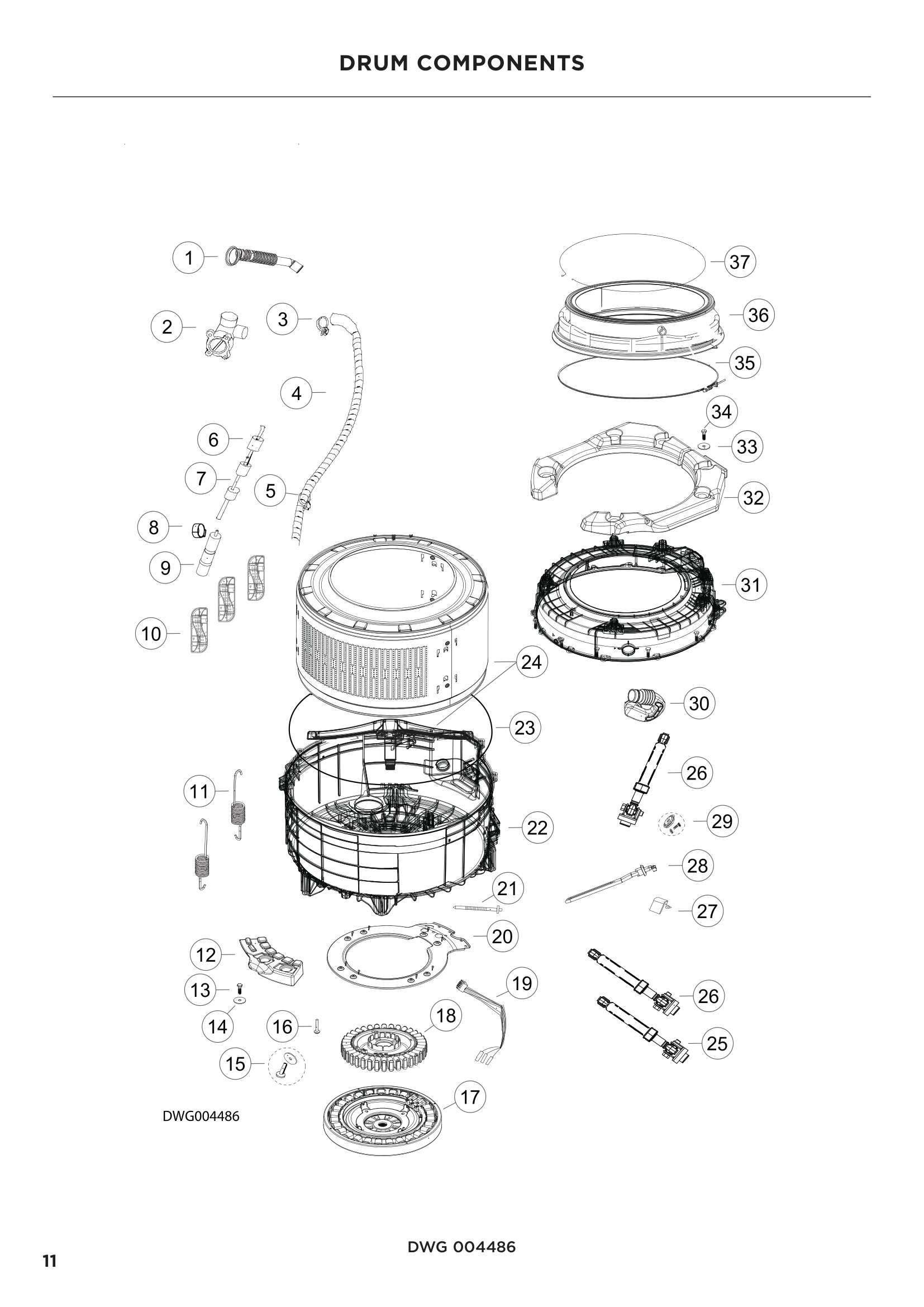 DRUM COMPONENTS