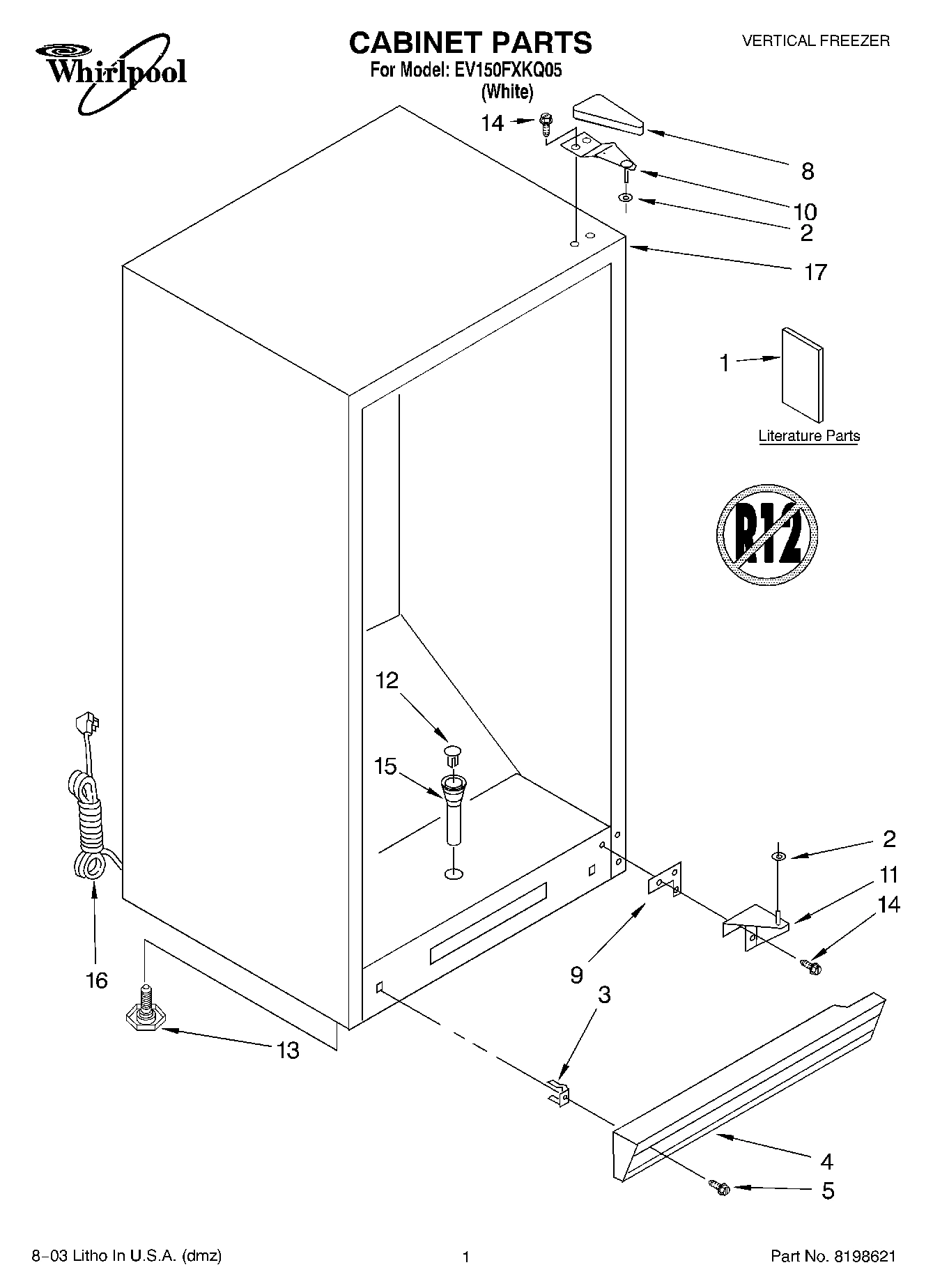 01 - CABINET PARTS
