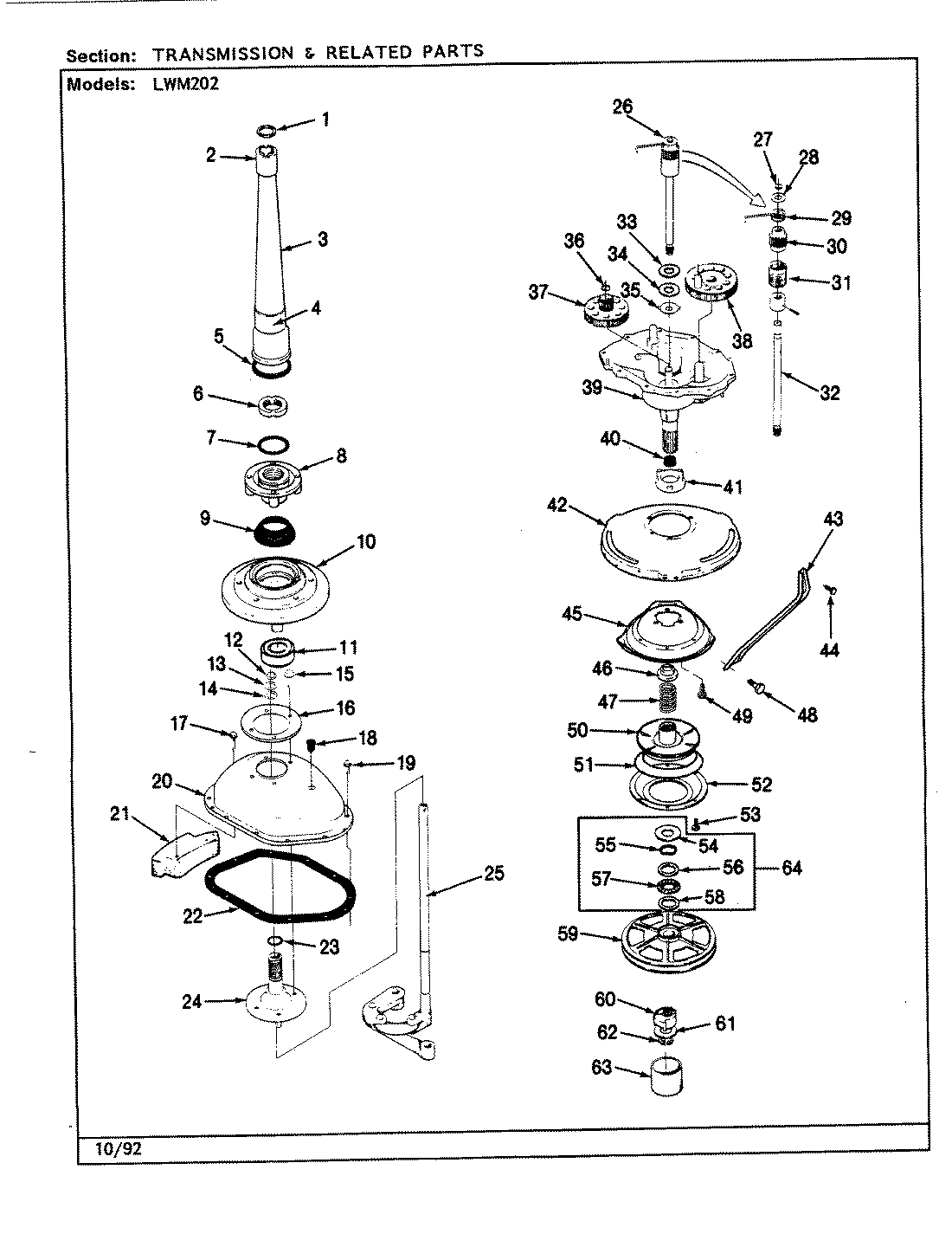 09 - TRANSMISSION & RELATED PARTS (REV. H-M)